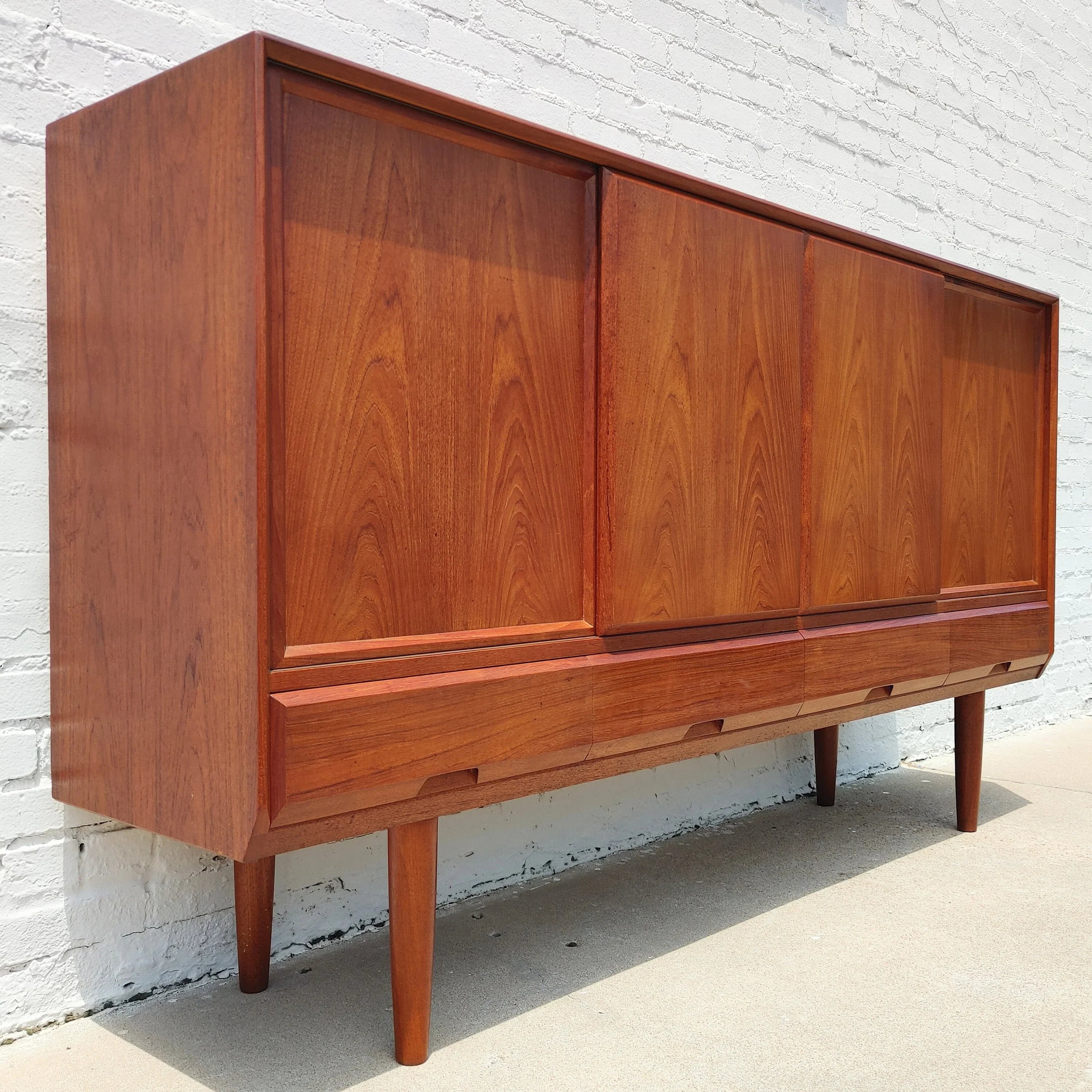 Mid Century Danish Modern Teak Cabinet