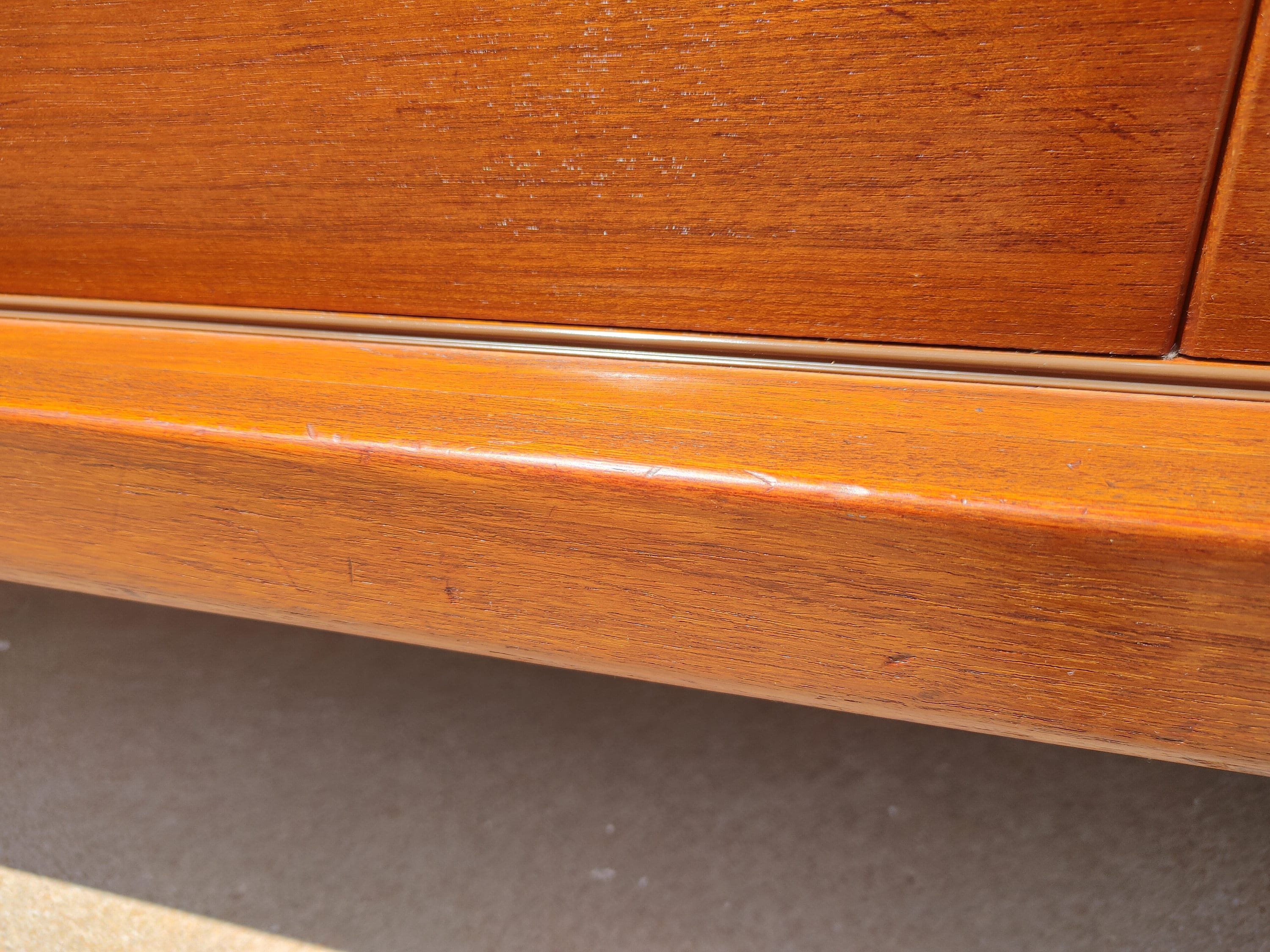 Mid Century Danish Modern Teak Sideboard by Clausen & Sons