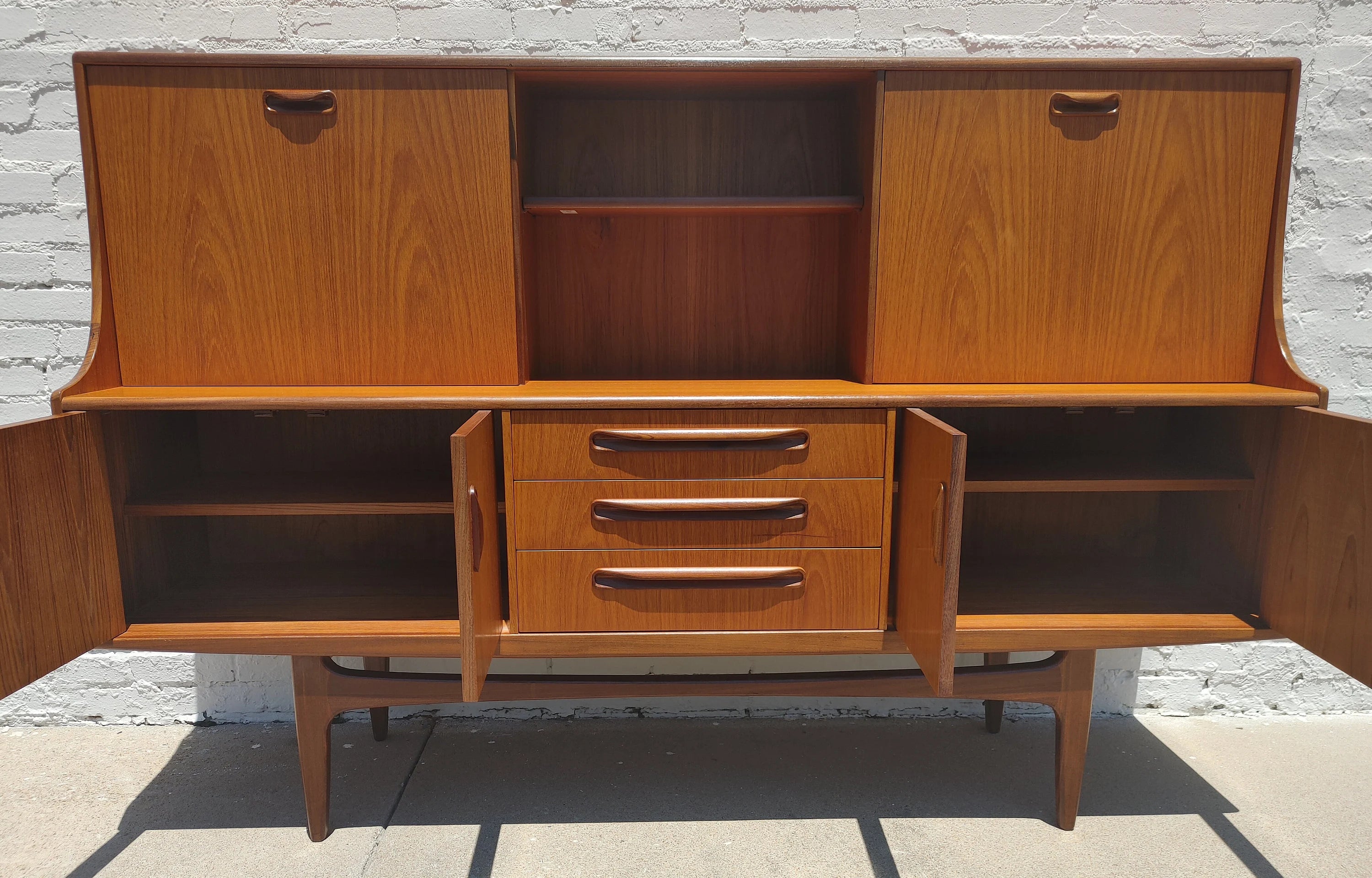 Mid Century Modern G Plan Teak Cocktail Cabinet