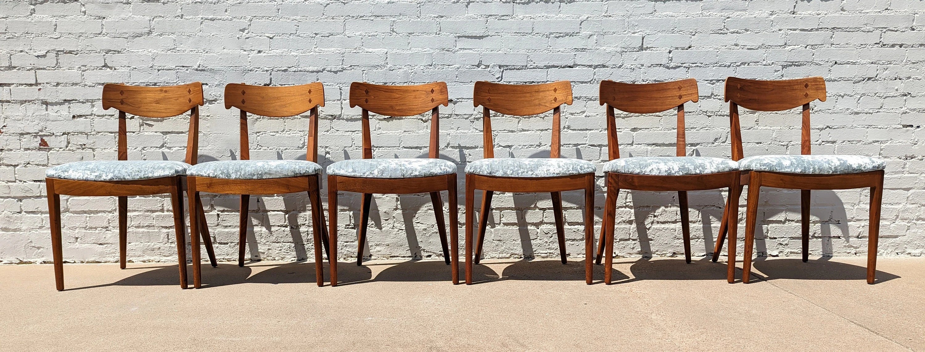 Mid Century Modern Drexel Declaration Dining Chairs