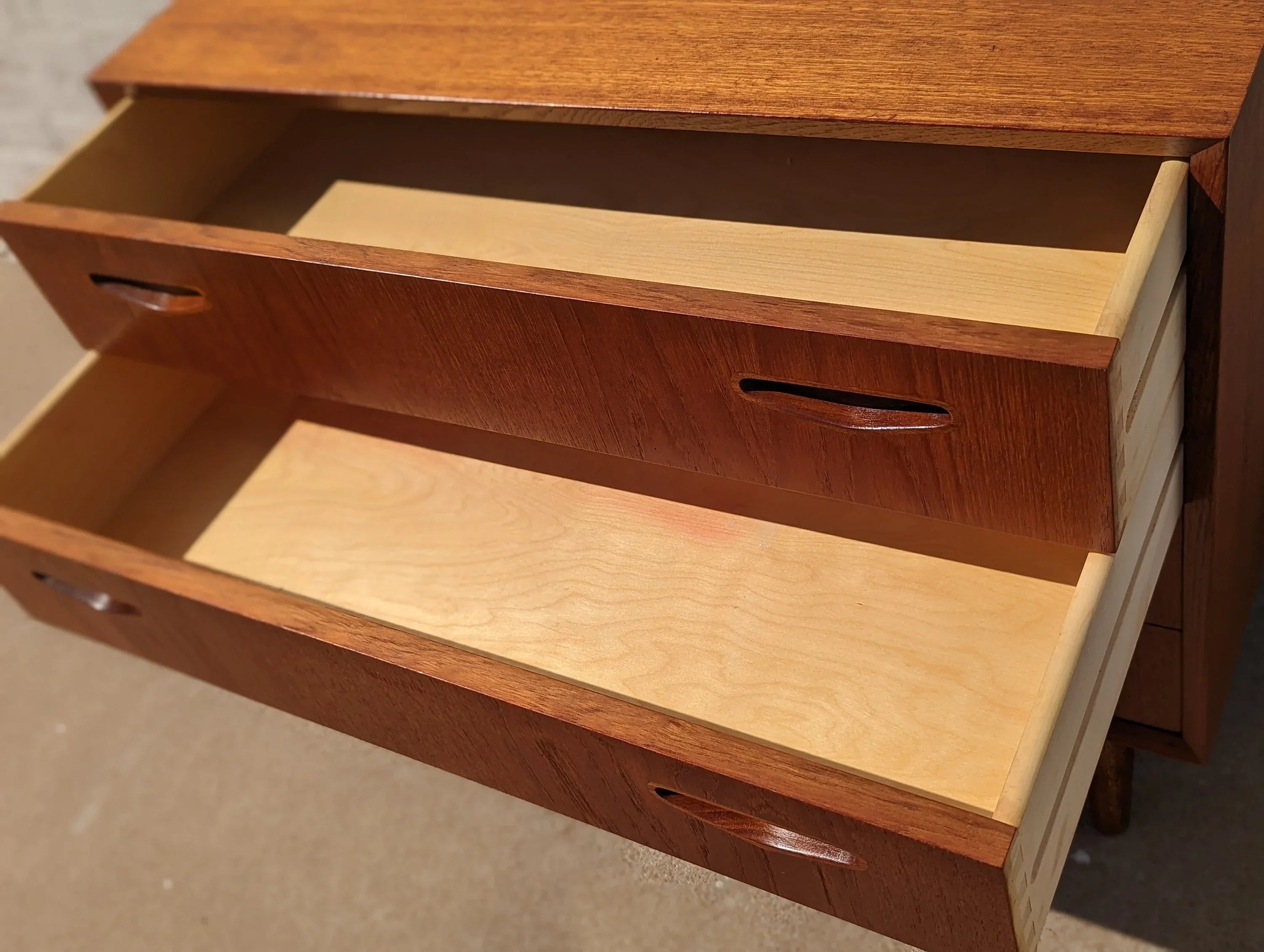 Mid Century Danish Modern Teak Cabinet