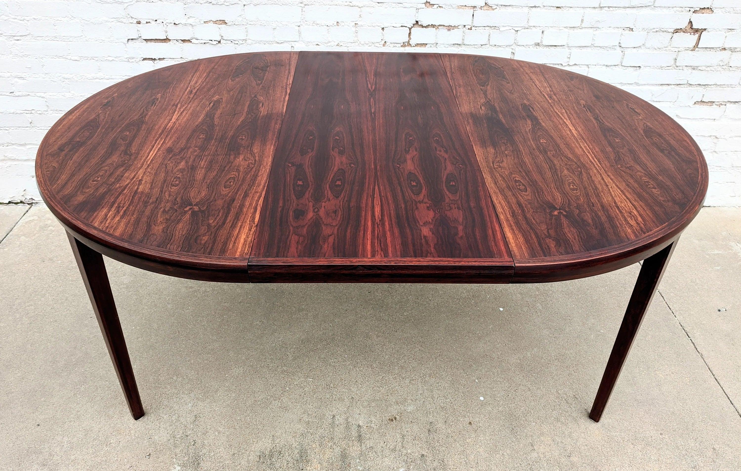 Mid Century Modern Arne Vodder Dining Table and Chairs