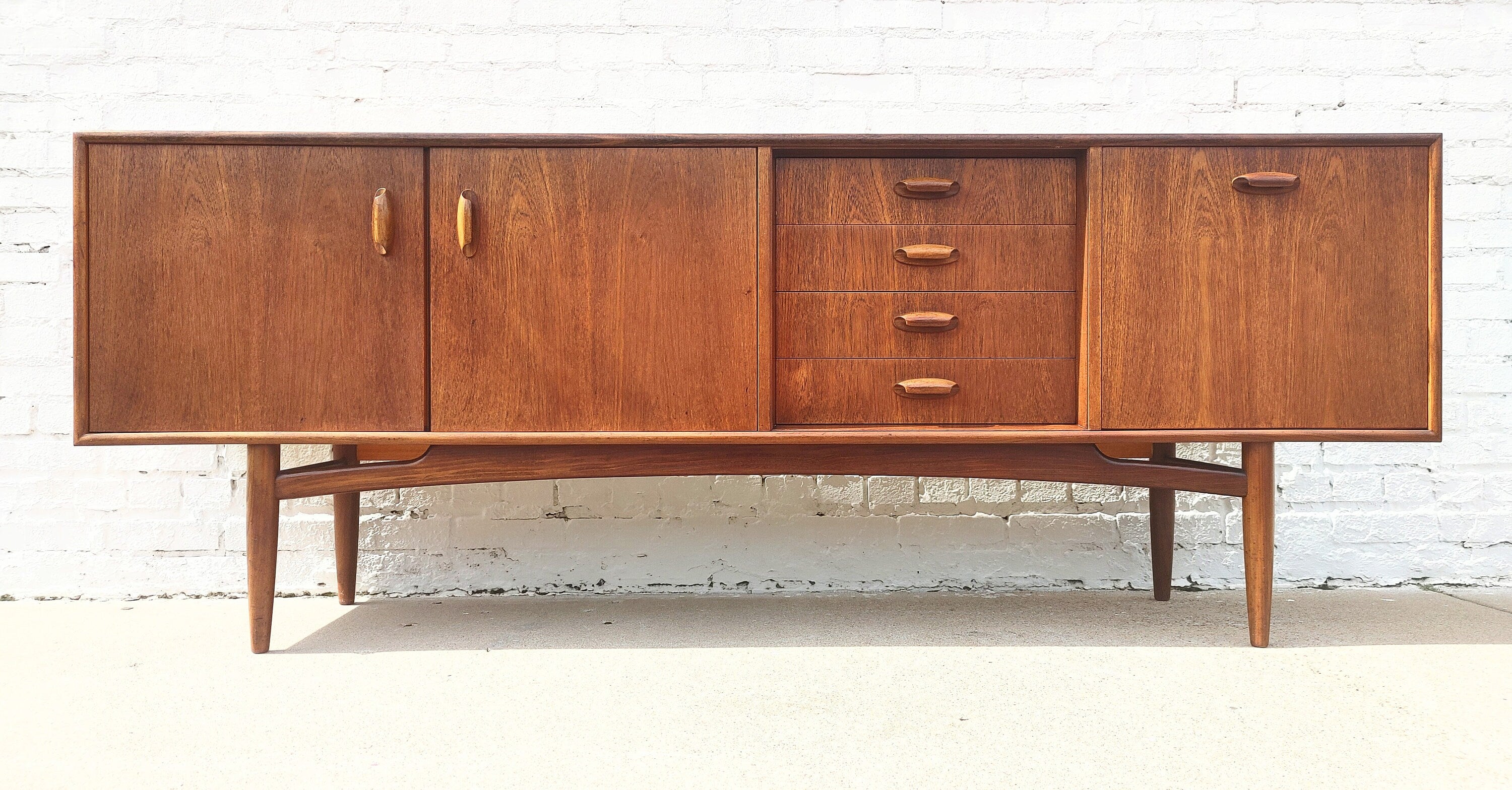 Mid Century English Modern G Plan Teak Sideboard