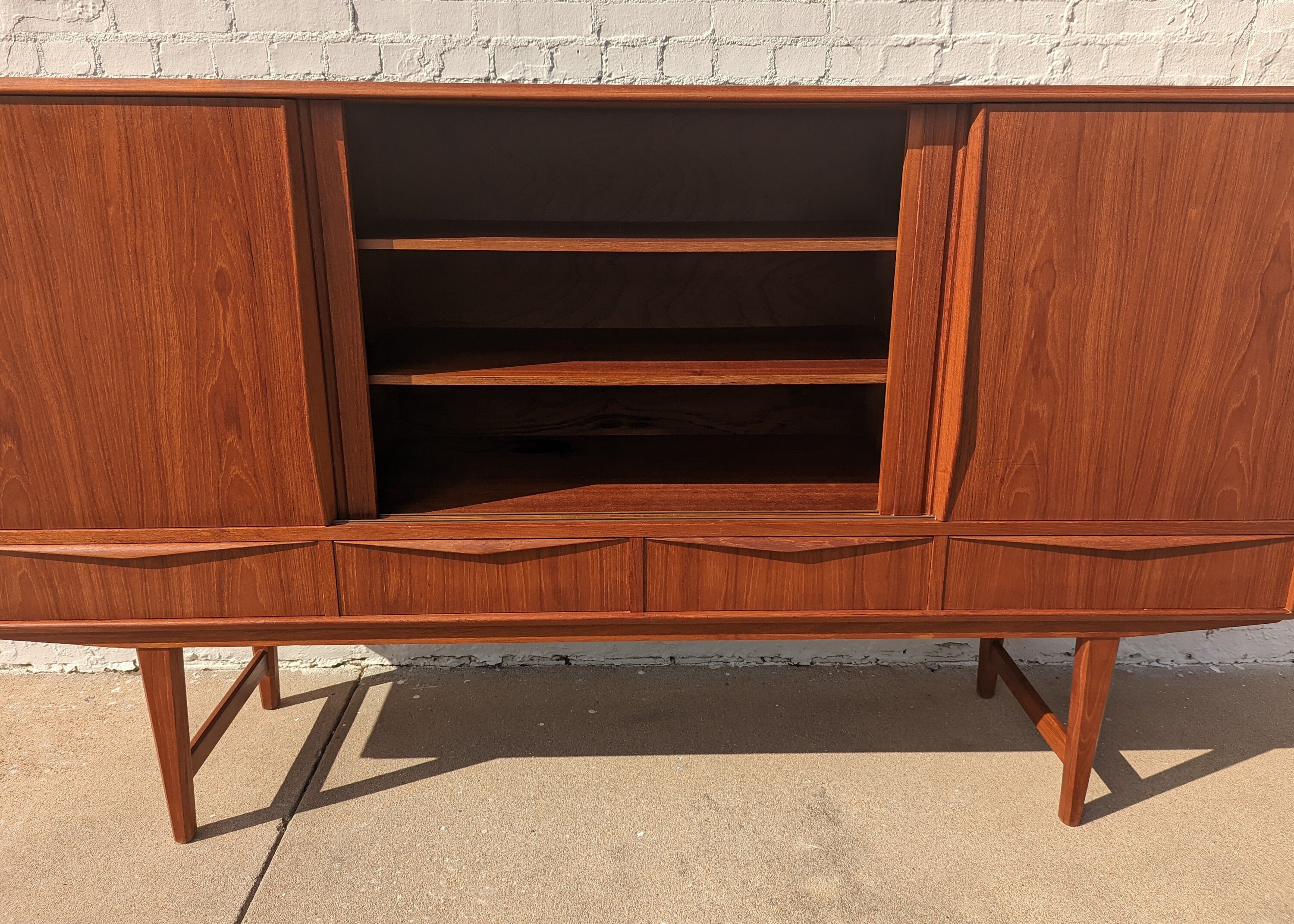 Mid Century Danish Modern Teak Cabinet