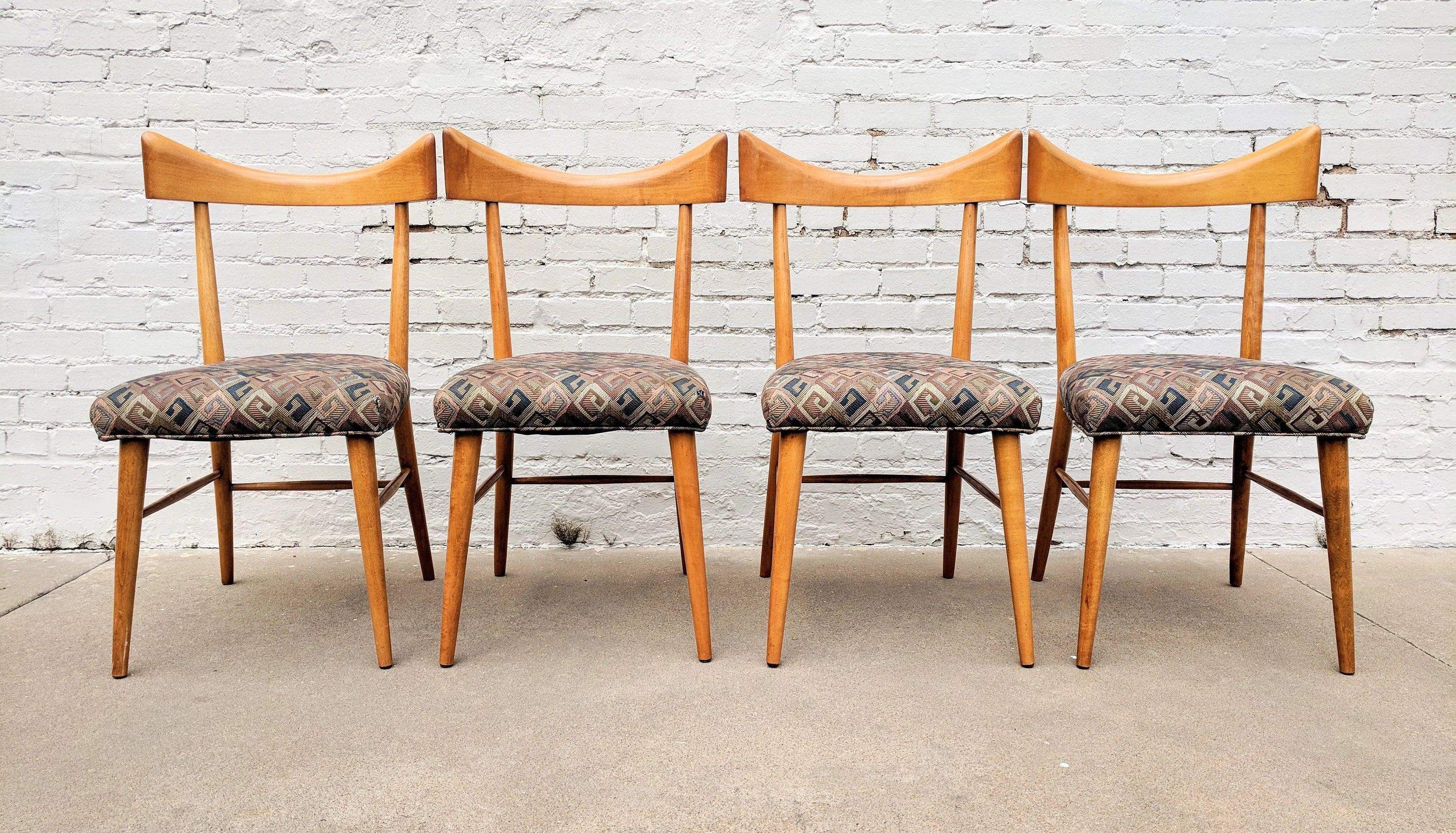 Mid Century Modern Paul McCobb Table and Bowtie Chairs