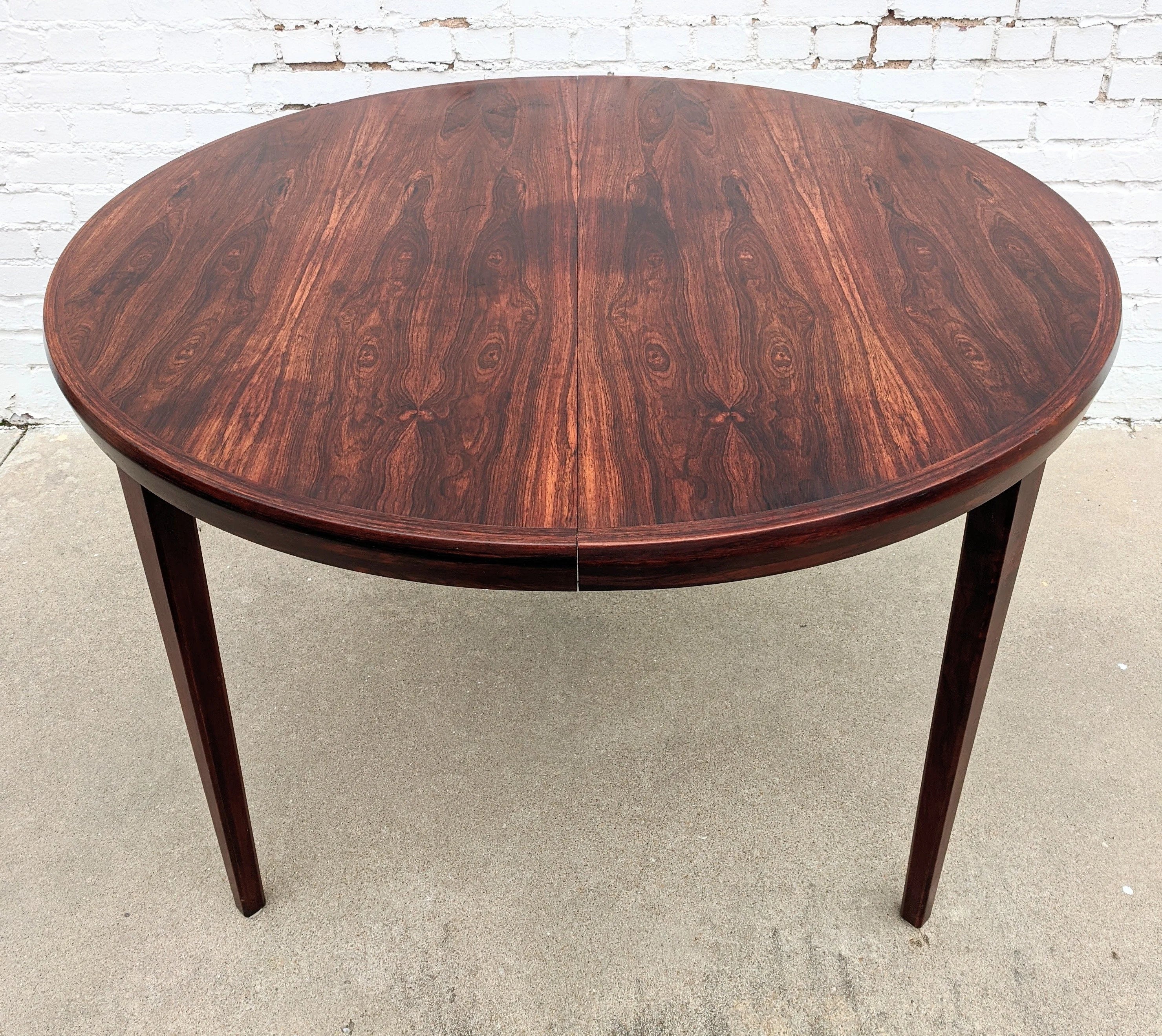 Mid Century Modern Arne Vodder Dining Table and Chairs