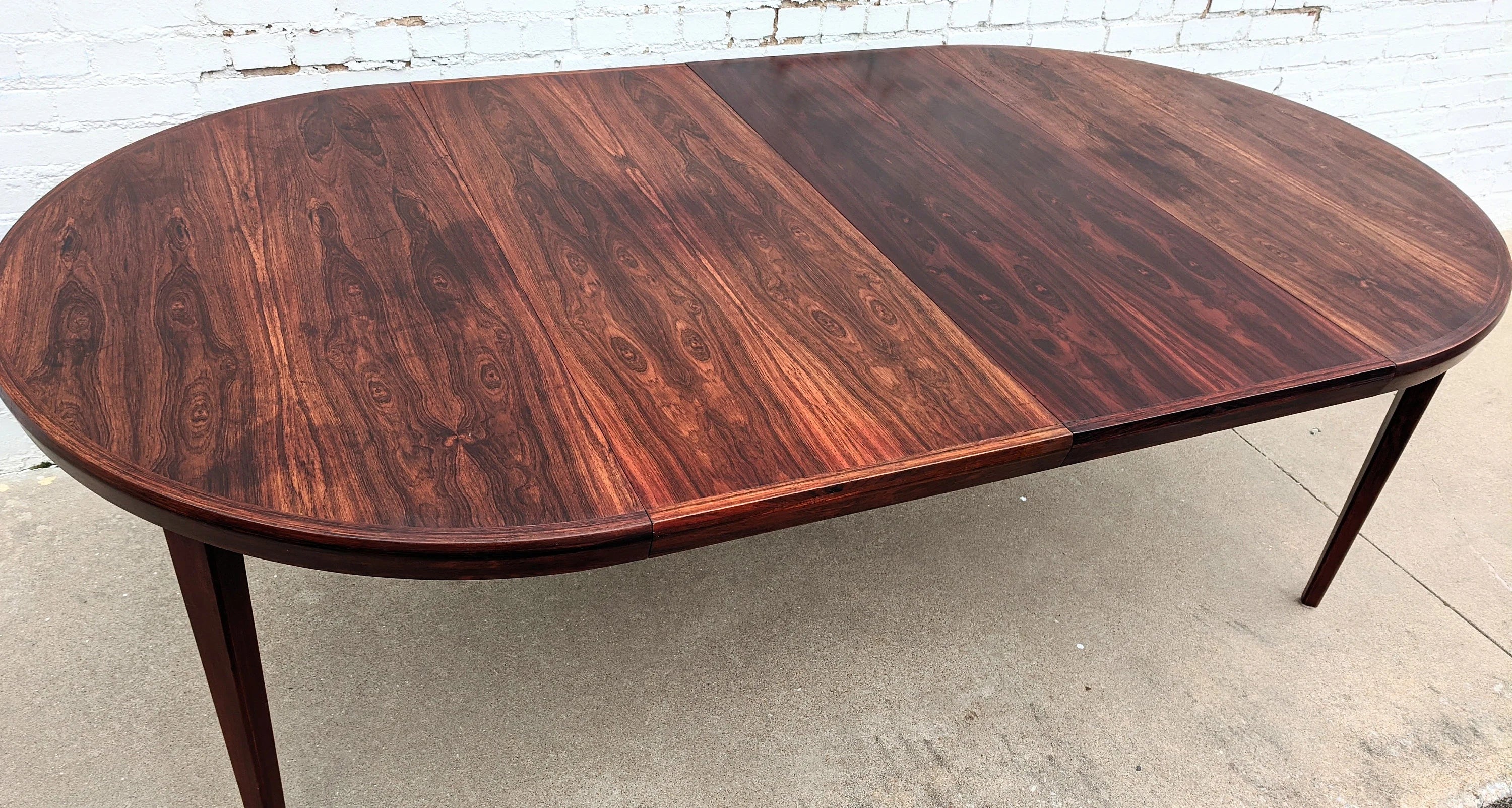 Mid Century Modern Arne Vodder Dining Table and Chairs