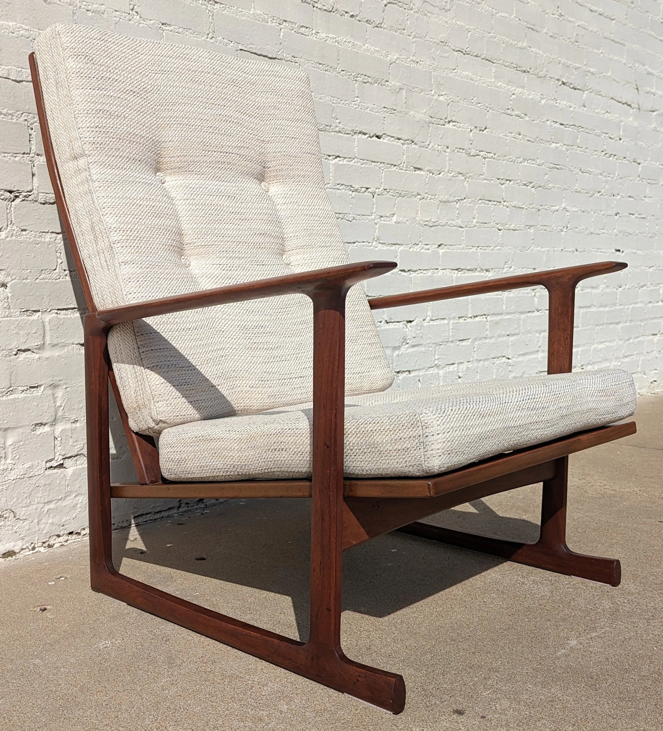 Mid Century Danish Modern Kofod Larsen Side Chair