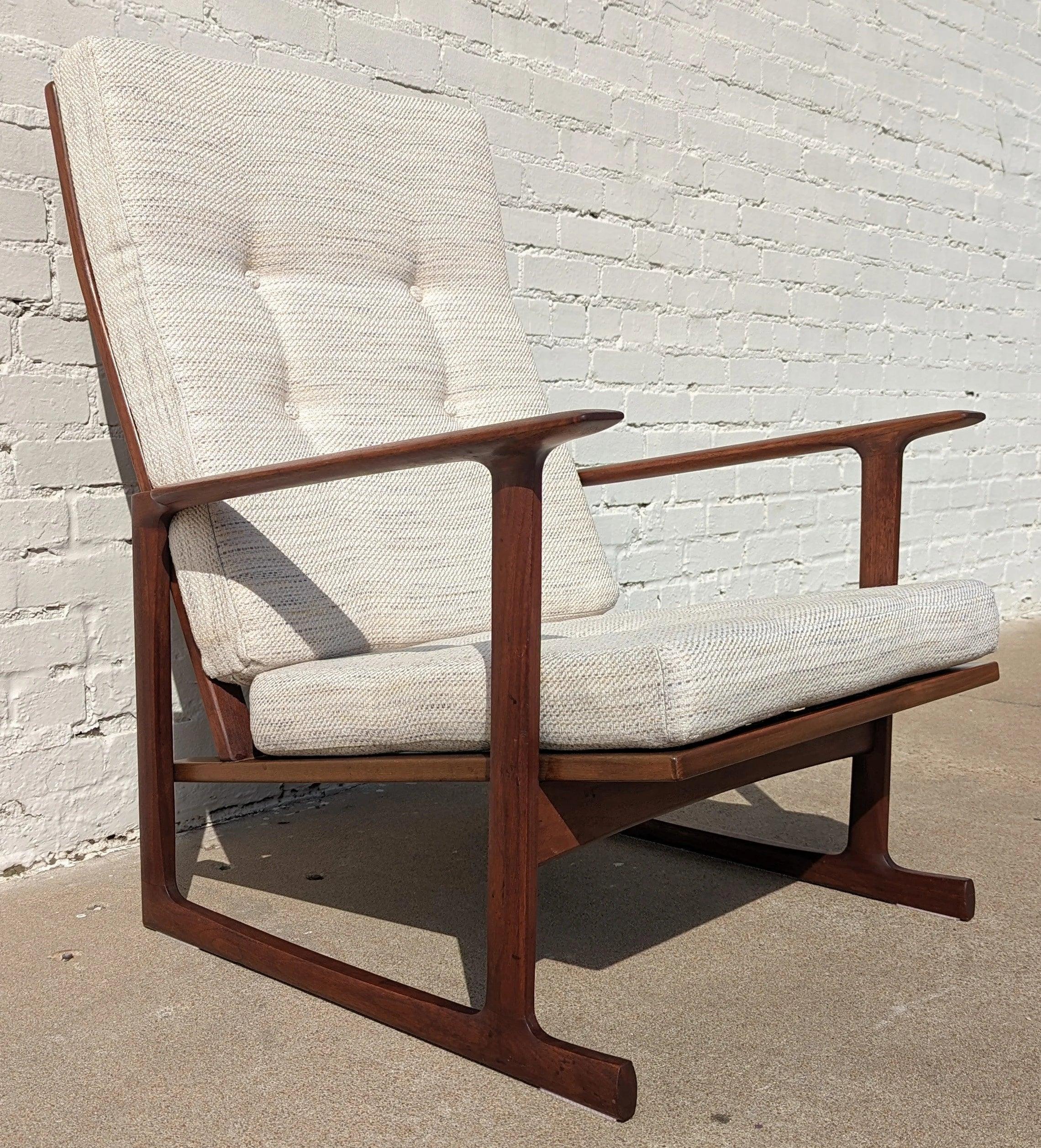 Mid Century Danish Modern Kofod Larsen Side Chair