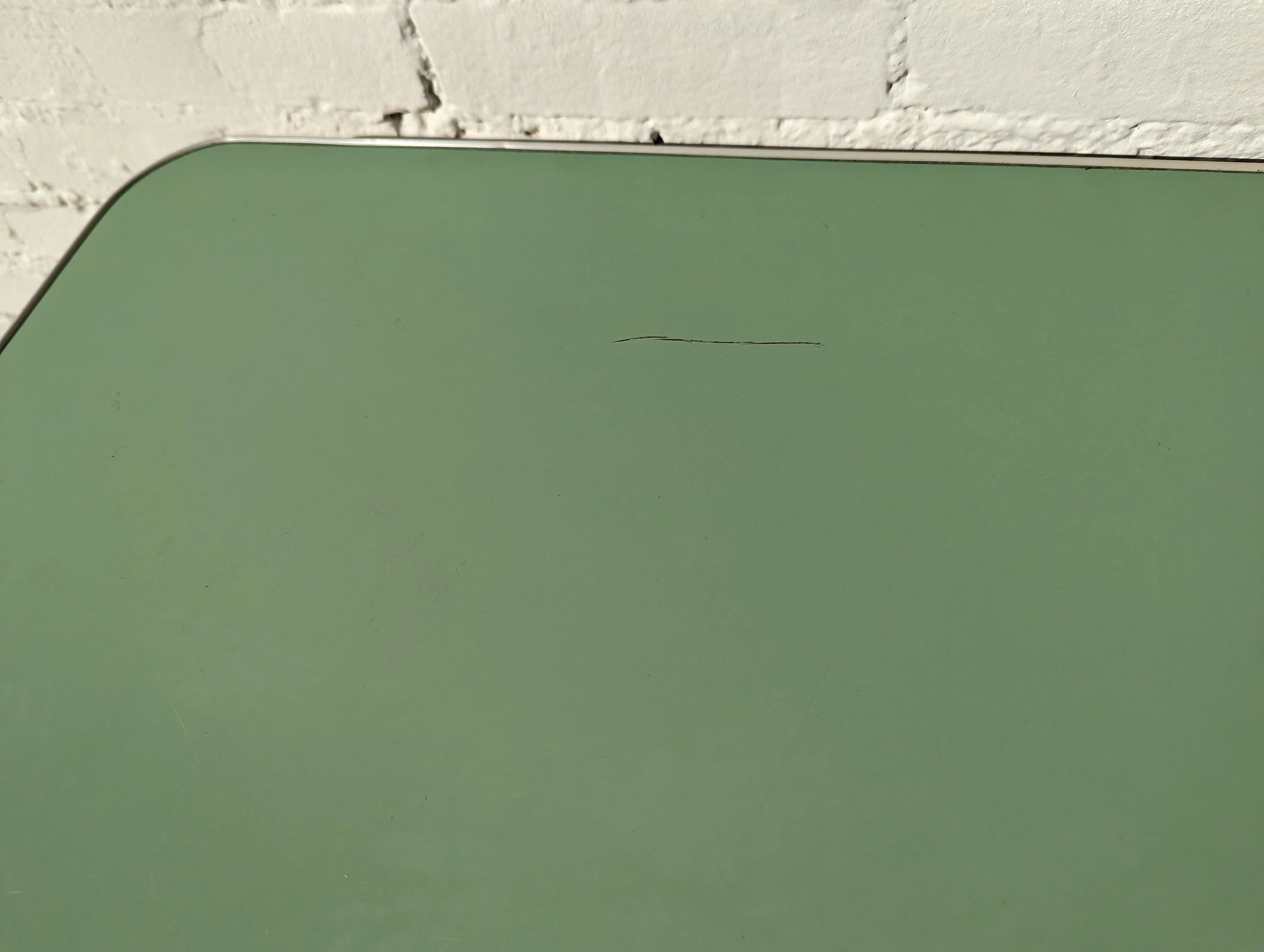 Mid Century Modern Steel and Enamel Doctors Desk