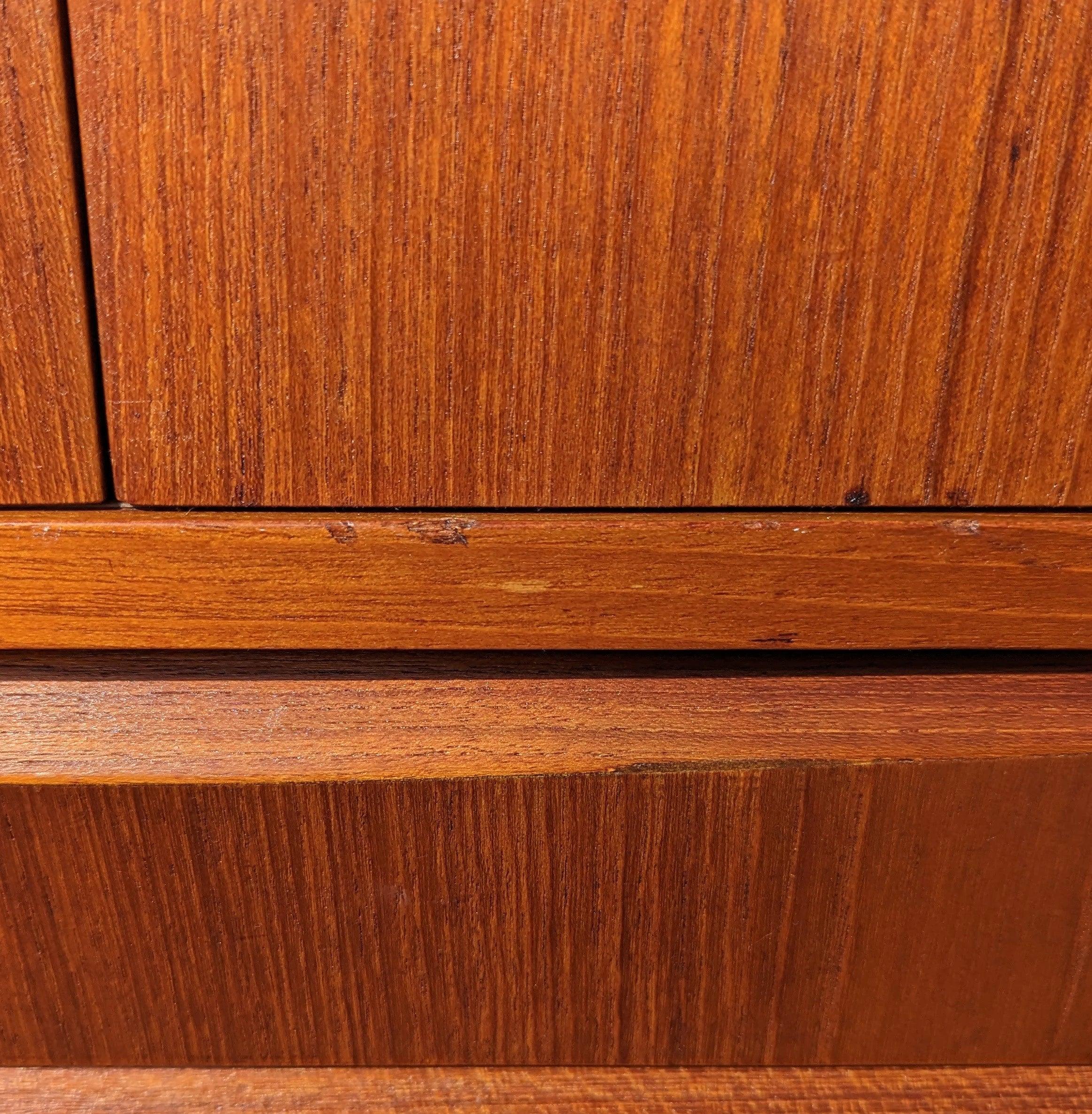 Mid Century Danish Modern Teak Cocktail Cabinet