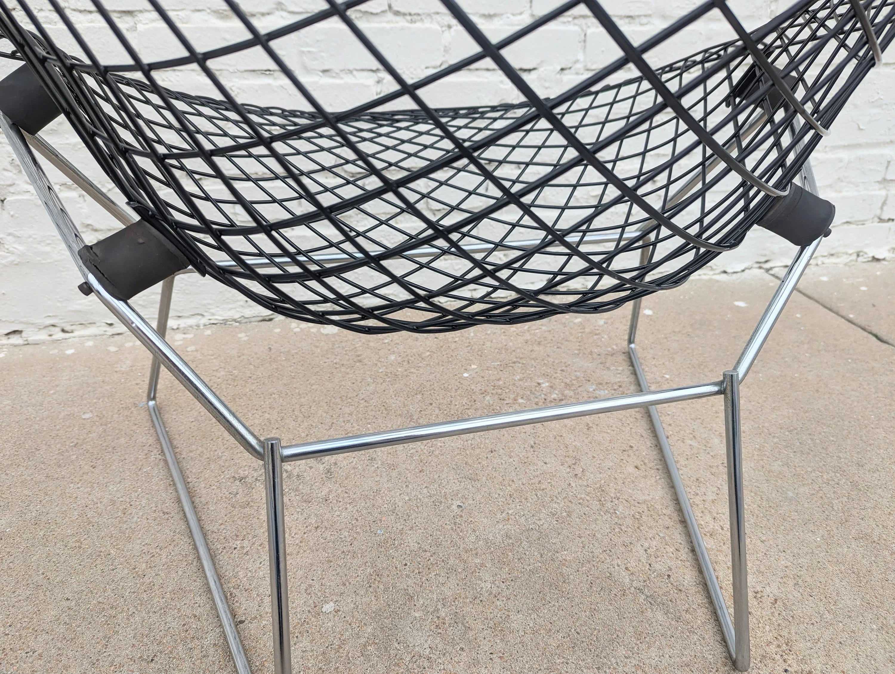 Mid Century Modern Bertoia Large Diamond Chairs