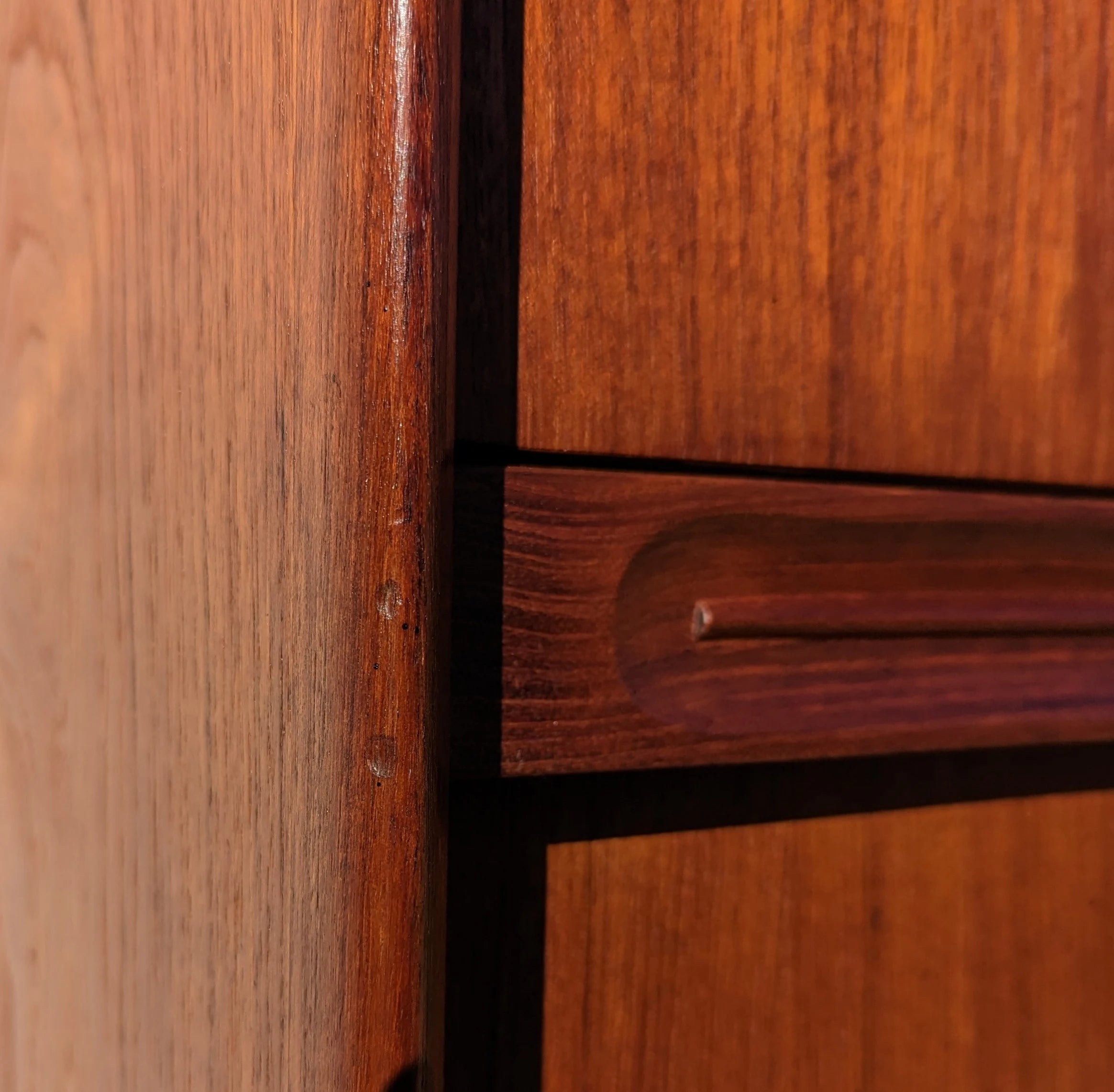Mid Century Danish Modern Teak Cocktail Cabinet