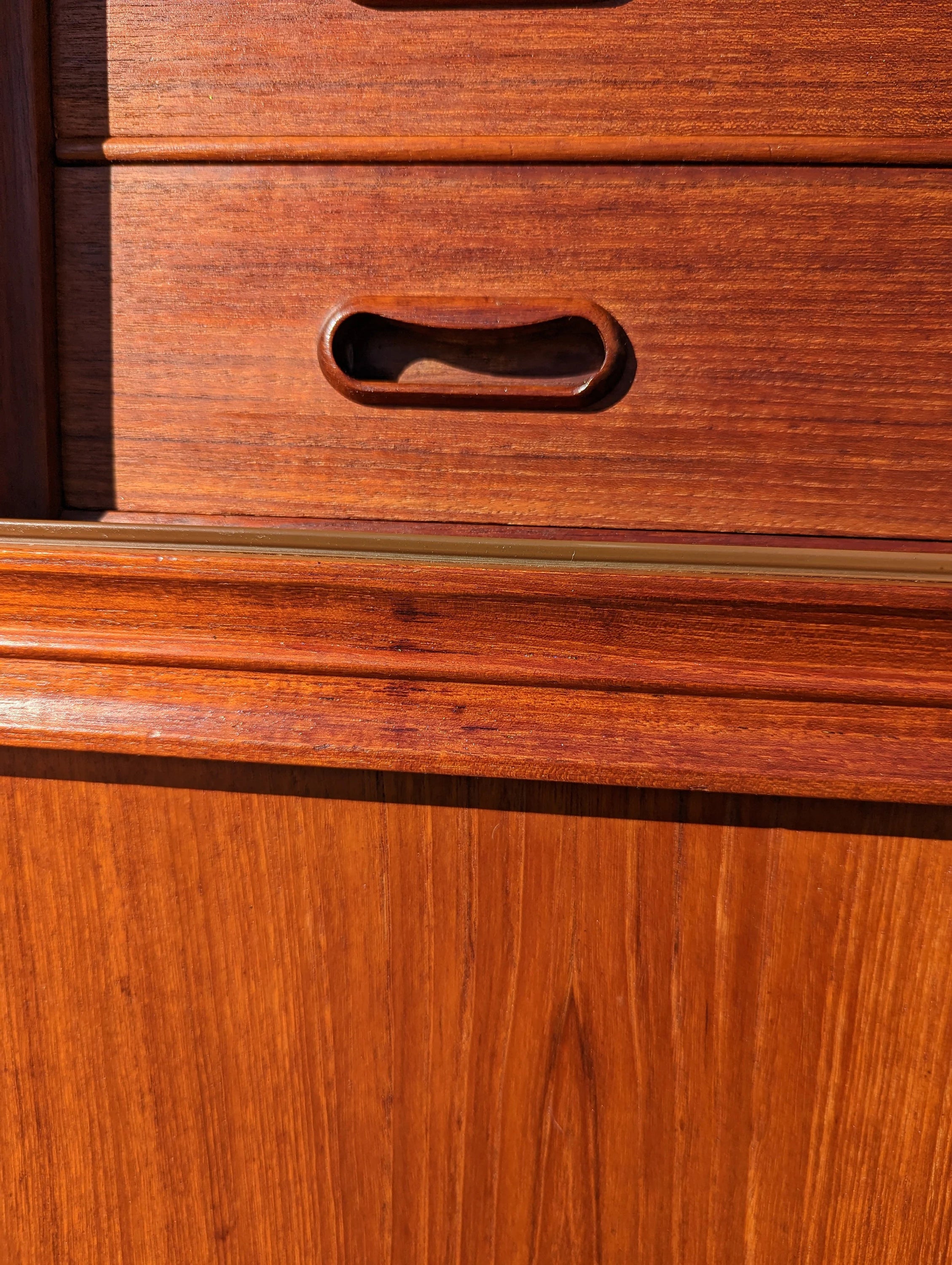 Mid Century Danish Modern Teak Cocktail Cabinet