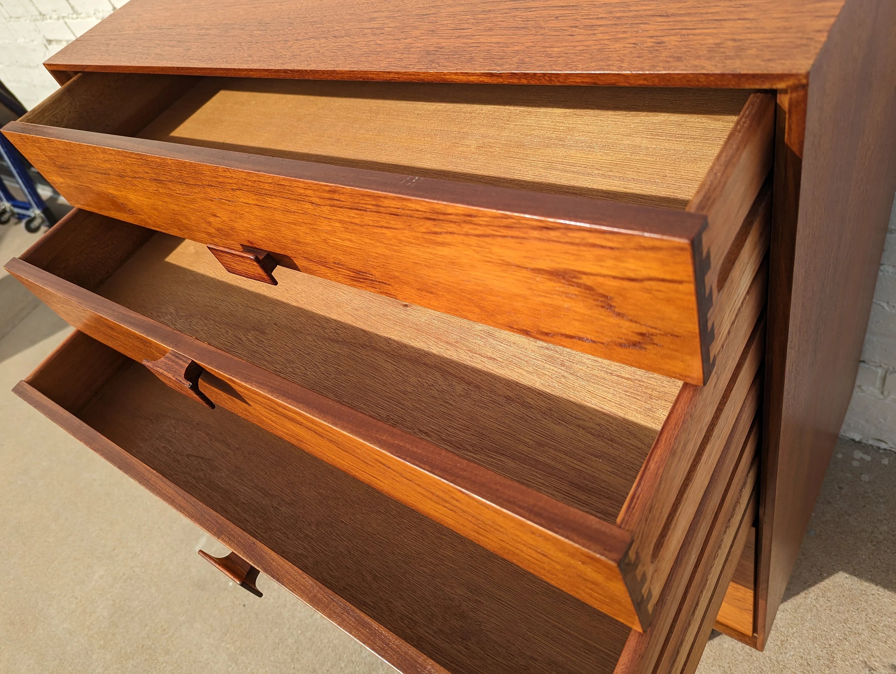 Mid Century Modern G Plan Teak Dresser by Kofod Larsen