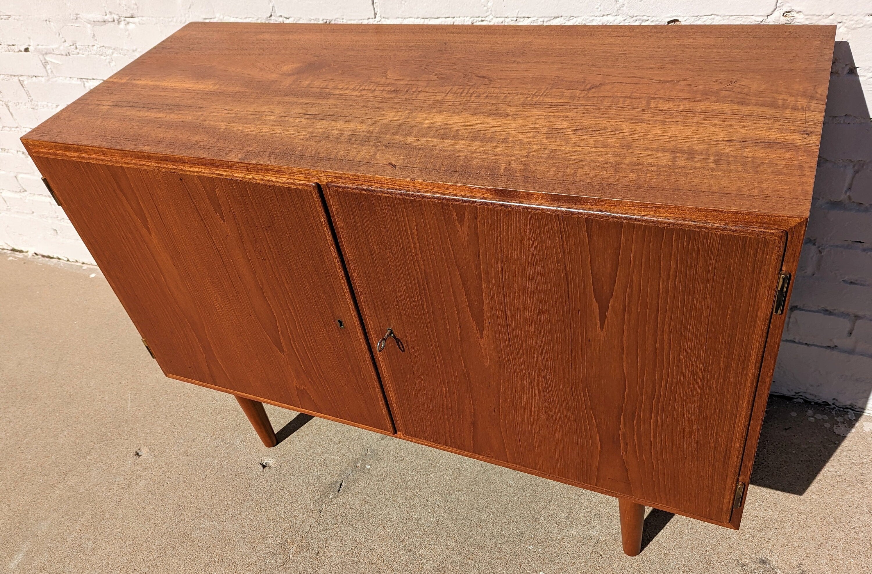 Mid Century Danish Modern Teak Cabinet