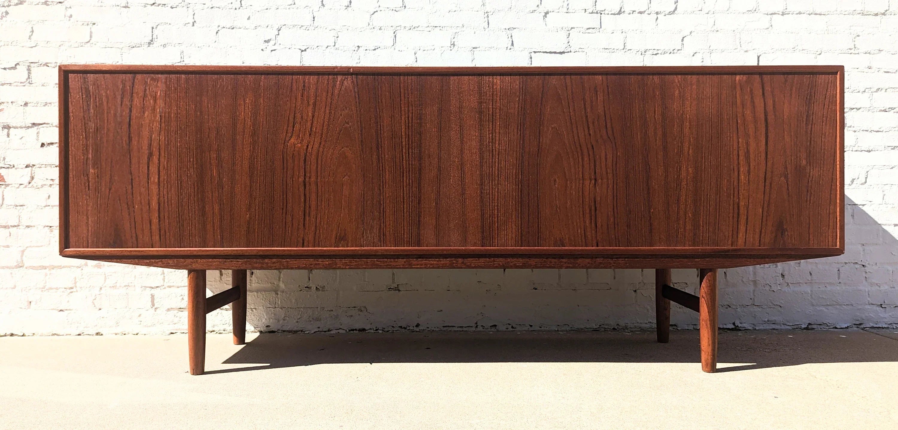 Mid Century Danish Modern Sideboard by Kurt Ostervig for KP Mobler