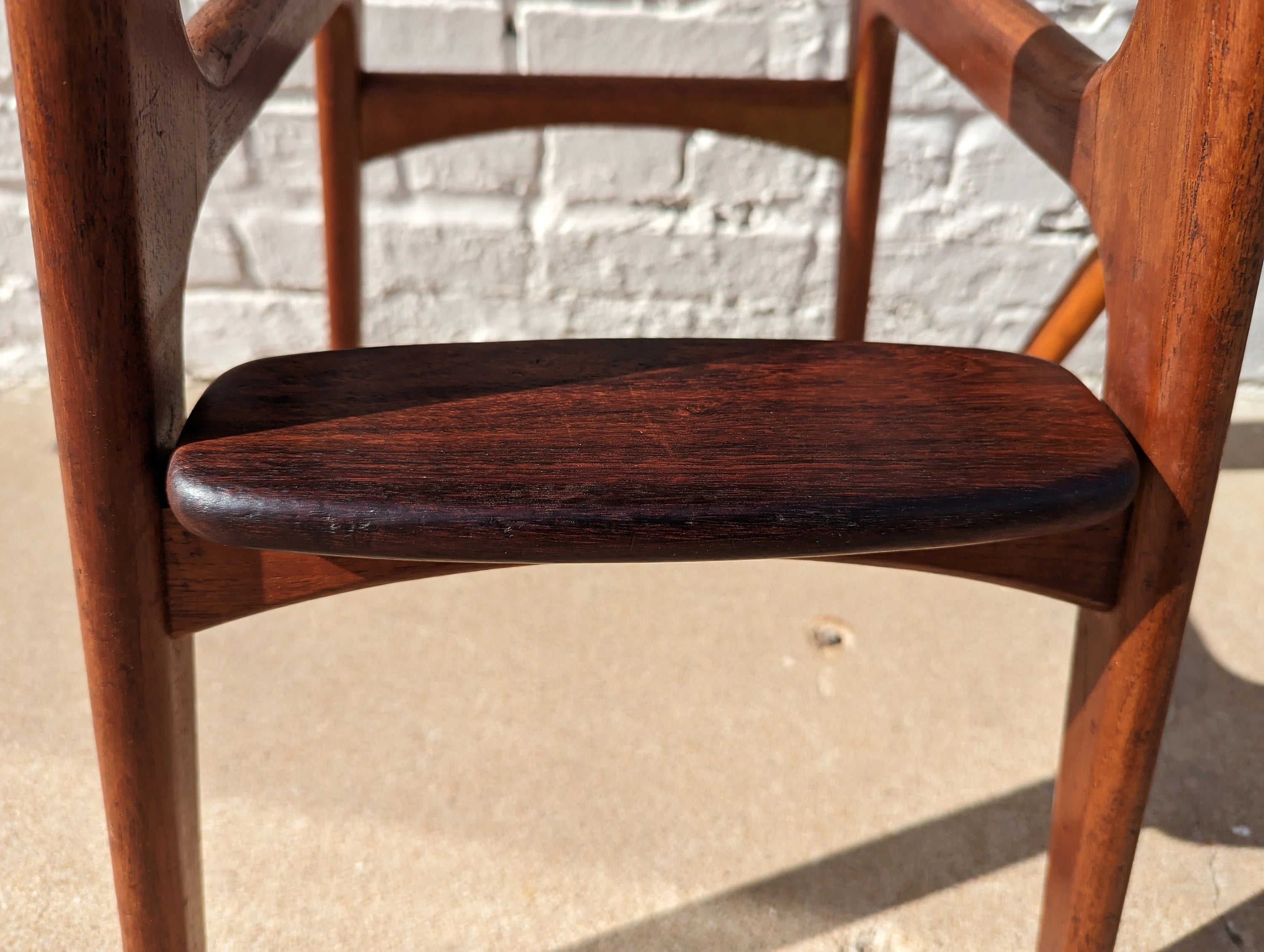 Mid Century Danish Modern Eric Buch Teak Barstools