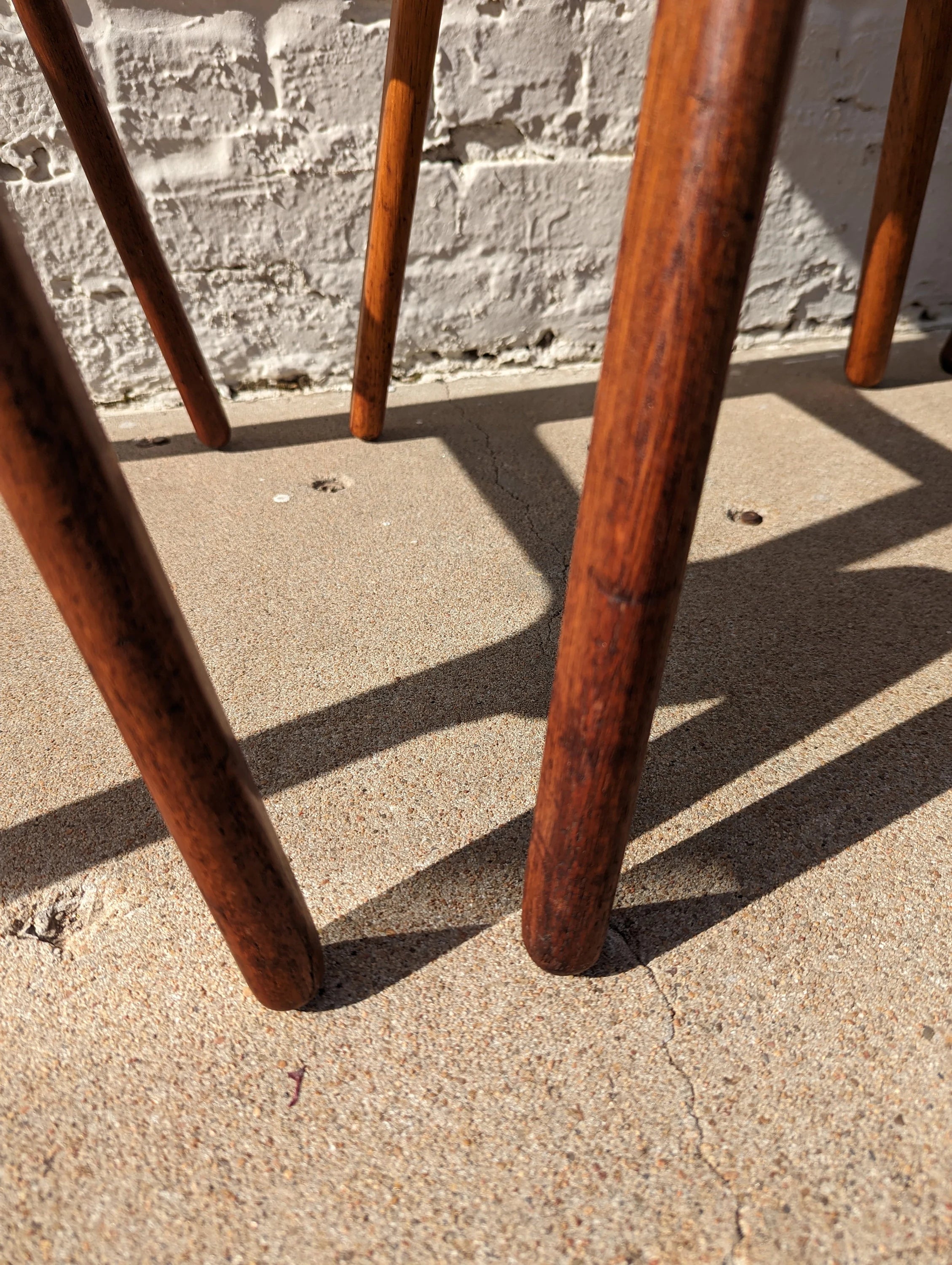 Mid Century Danish Modern Eric Buch Teak Barstools