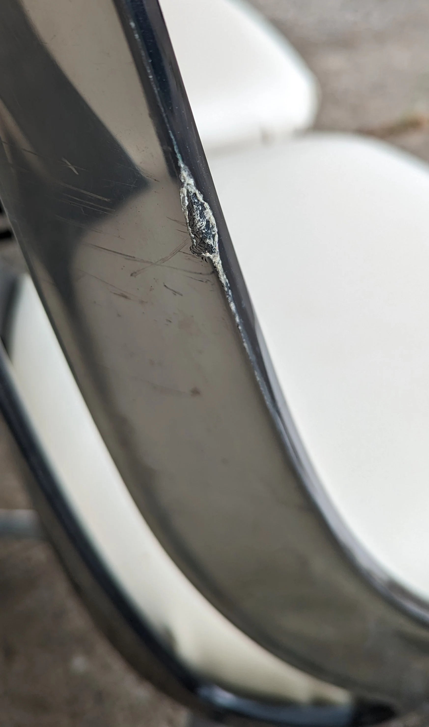 Mid Century Modern Lucite and Chrome Dining Chairs