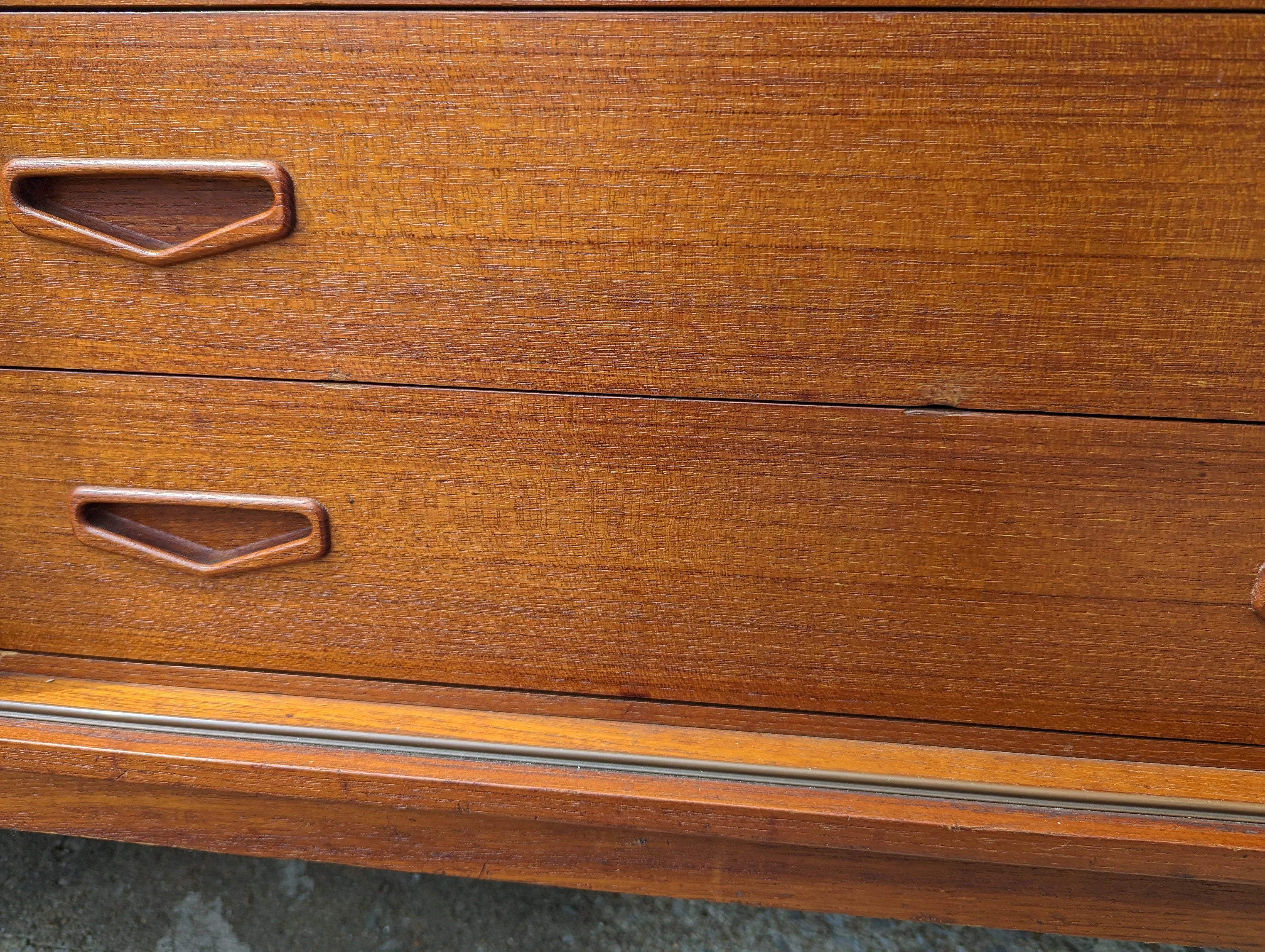 Mid Century Modern Clausen and Son Teak Credenza