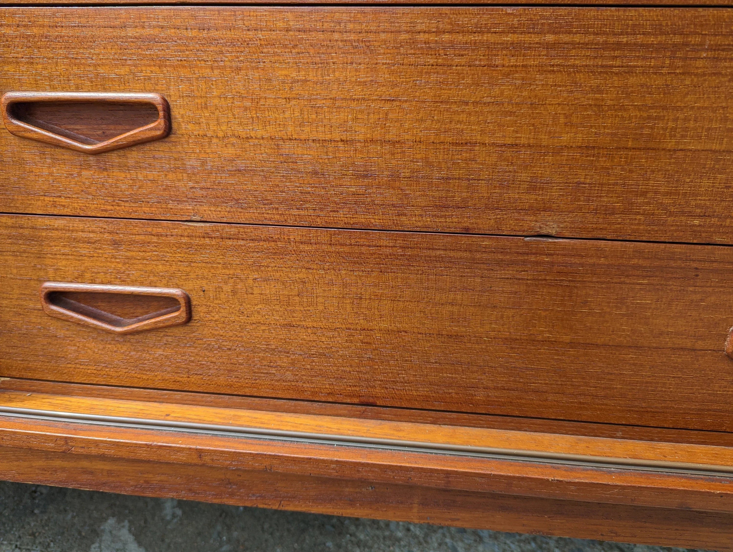 Mid Century Modern Clausen and Son Teak Credenza