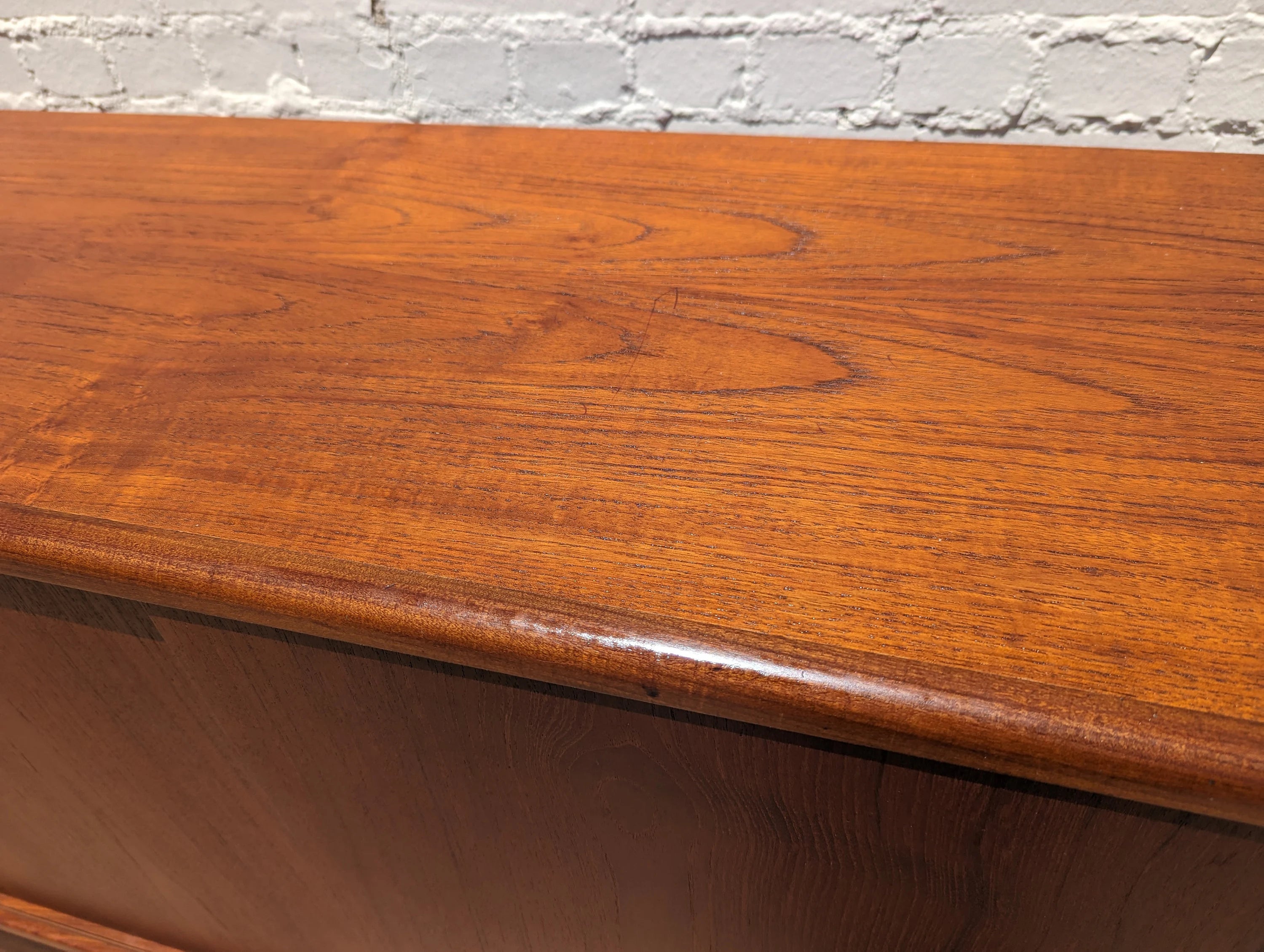 Mid Century Danish Modern Teak Cocktail Cabinet