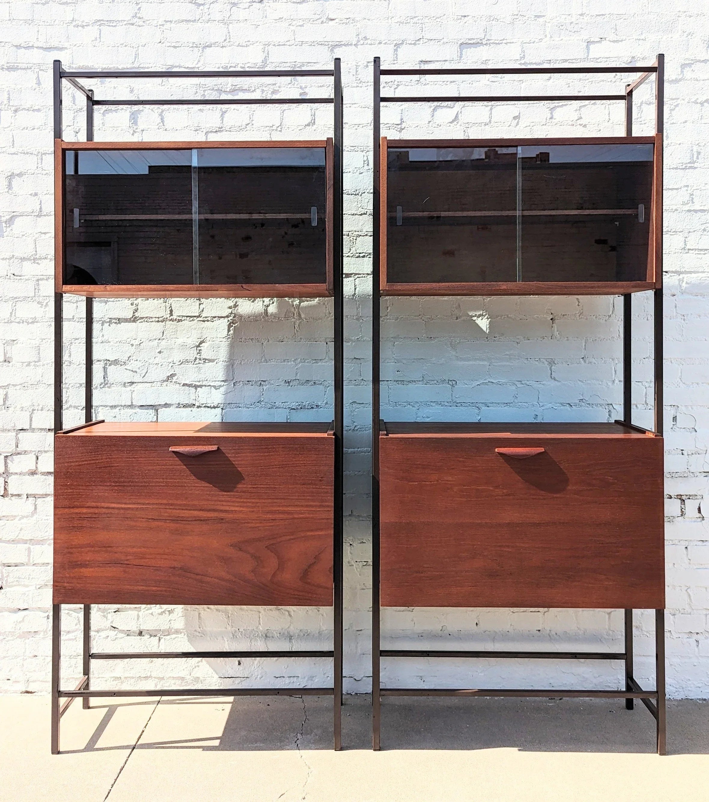 Mid Century Modern Teak Wall Units