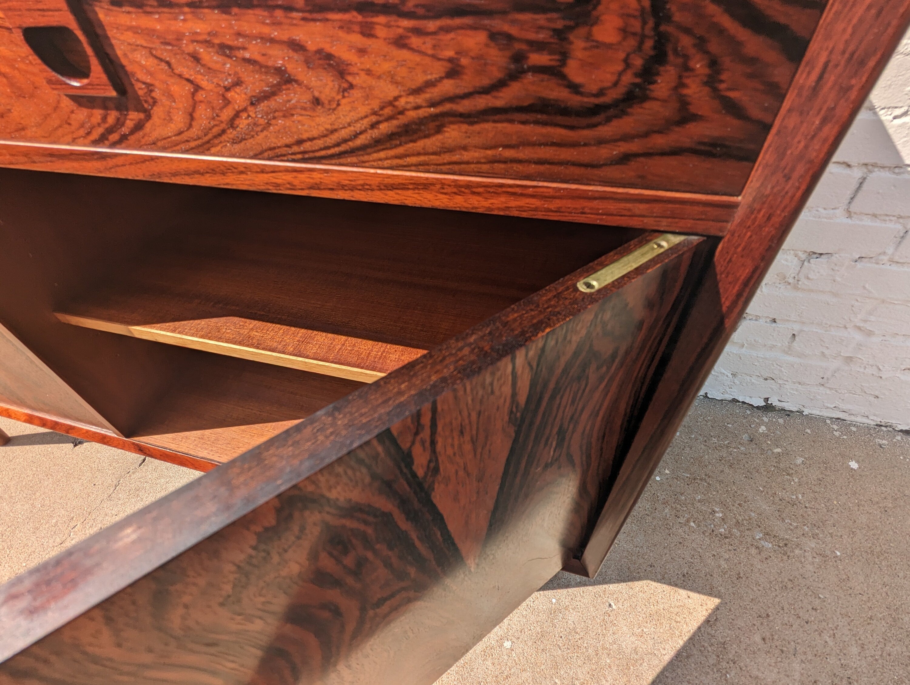 Mid Century Danish Modern Rosewood Cabinet