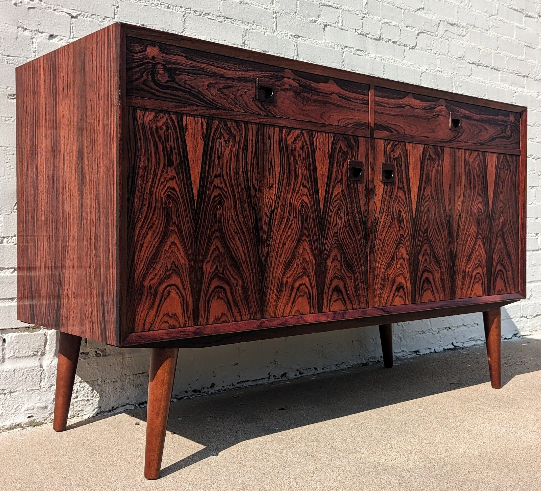 Mid Century Danish Modern Rosewood Cabinet