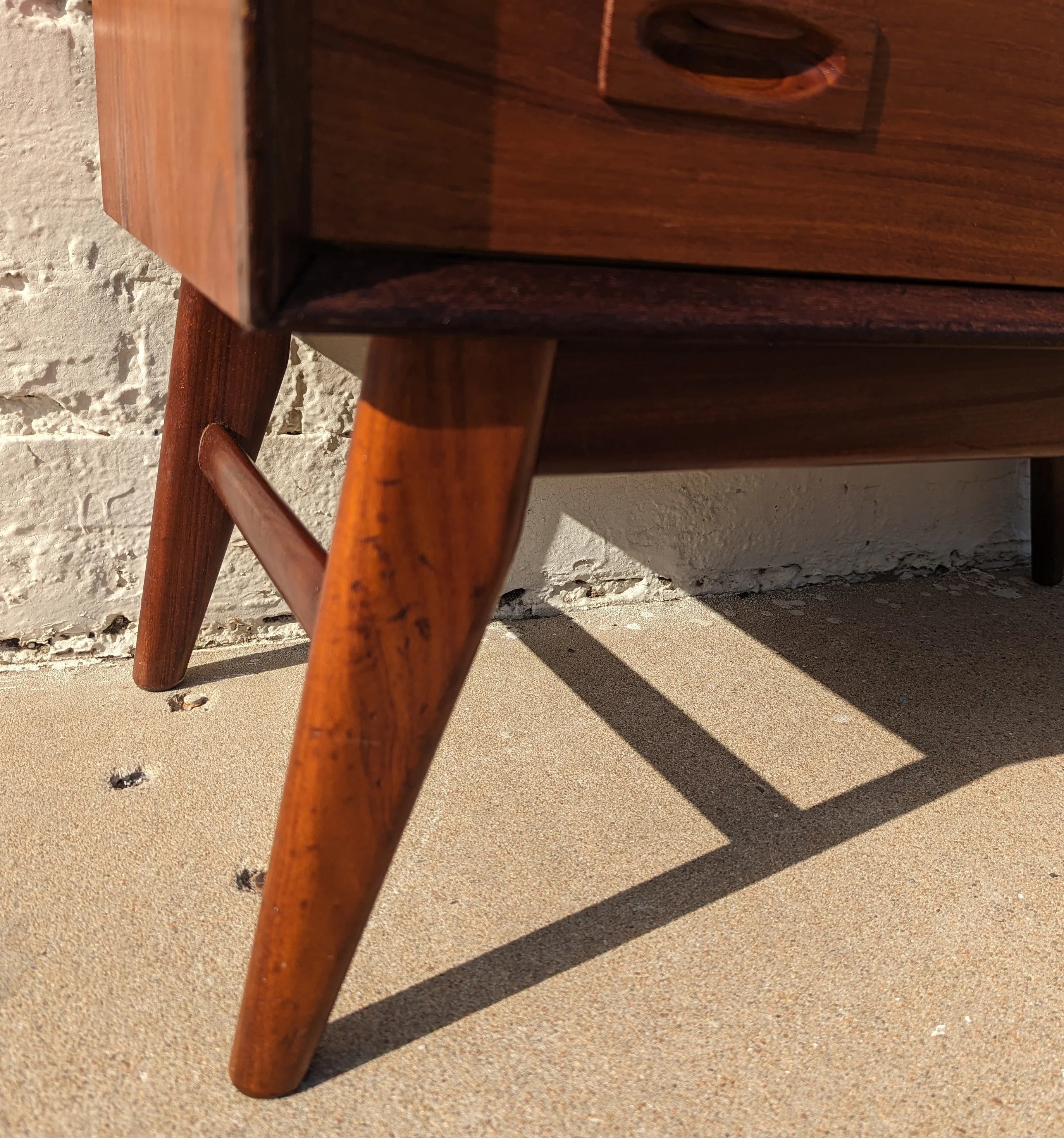 Mid Century Danish Modern Teak Dresser