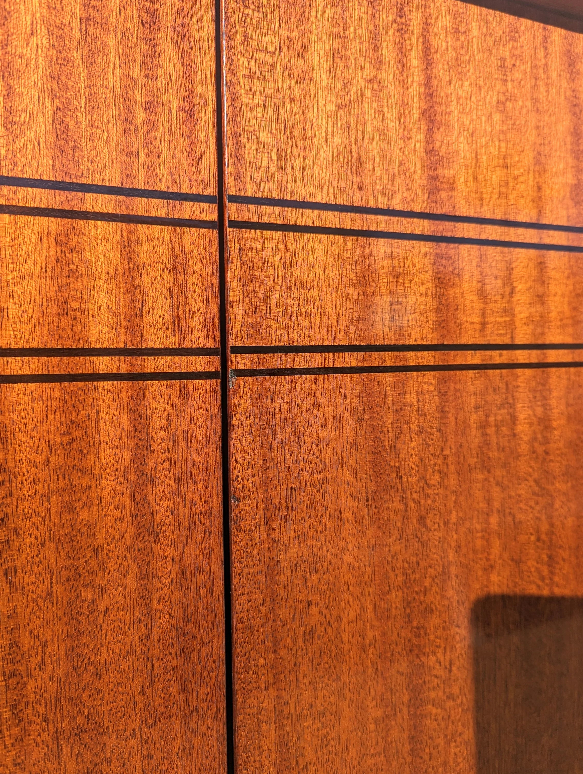 Mid Century French Modern Lacquered Credenza