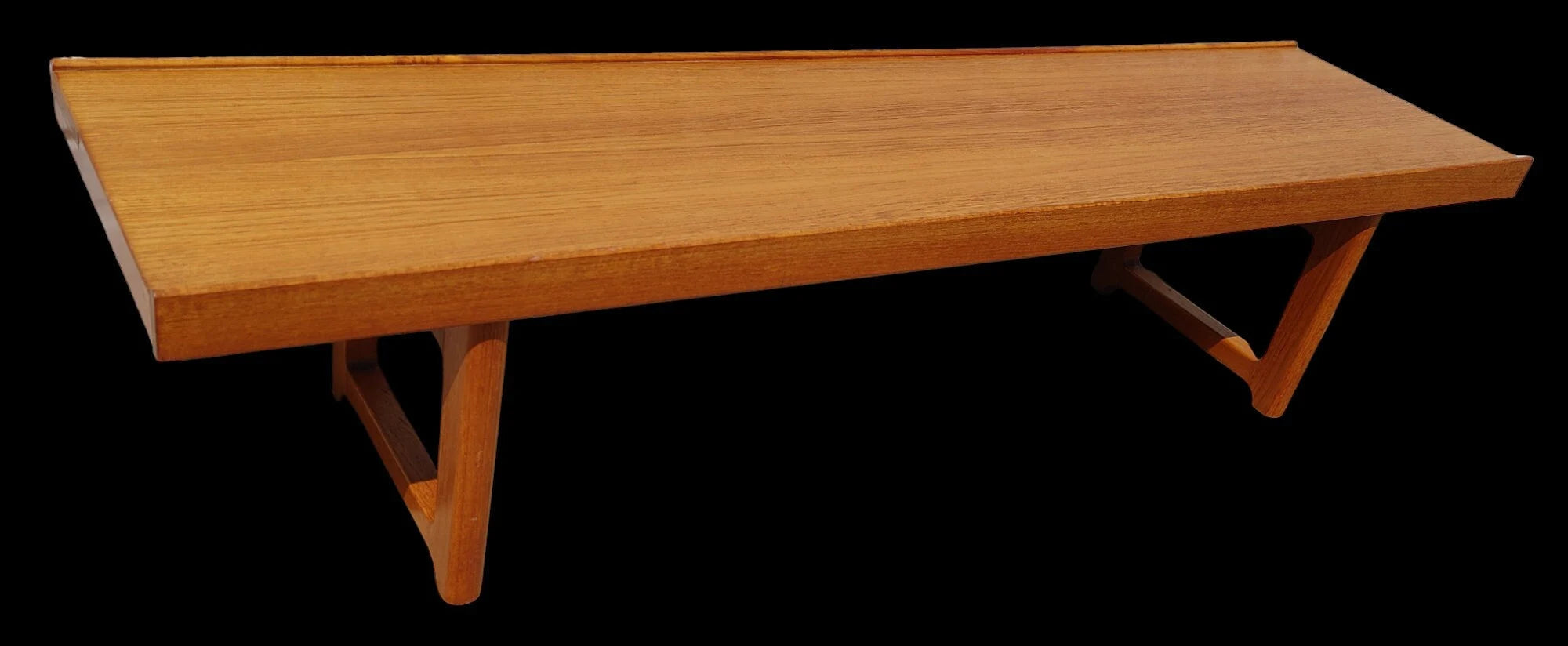 Mid Century Bruksbo Danish Bench Coffee Table