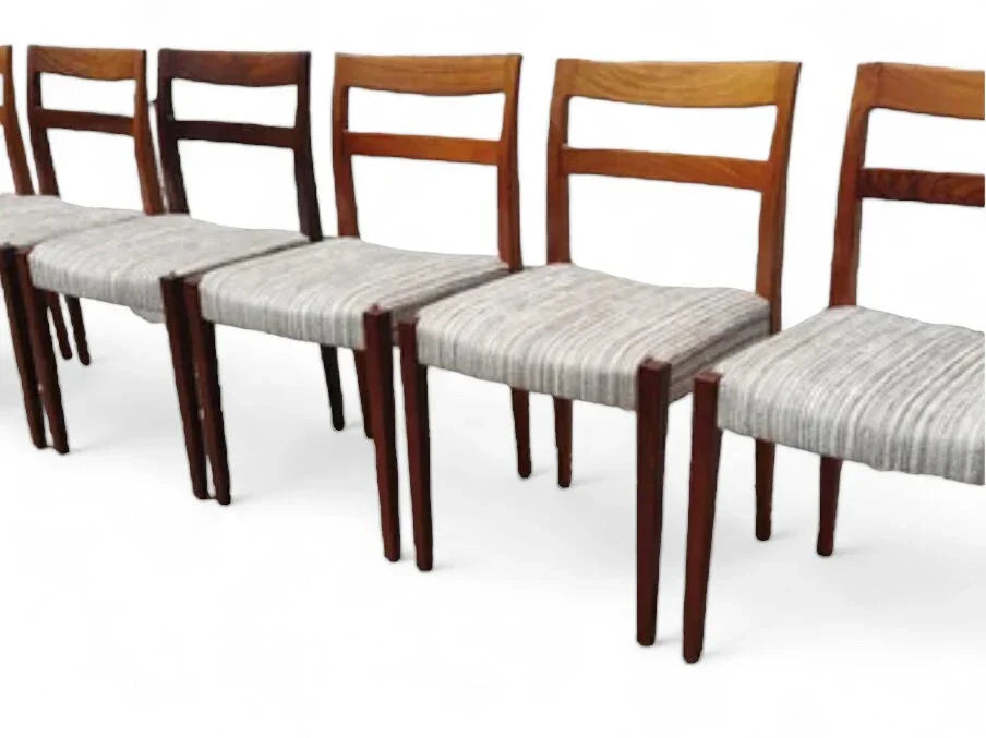 Mid Century Modern Teak Dining Chairs