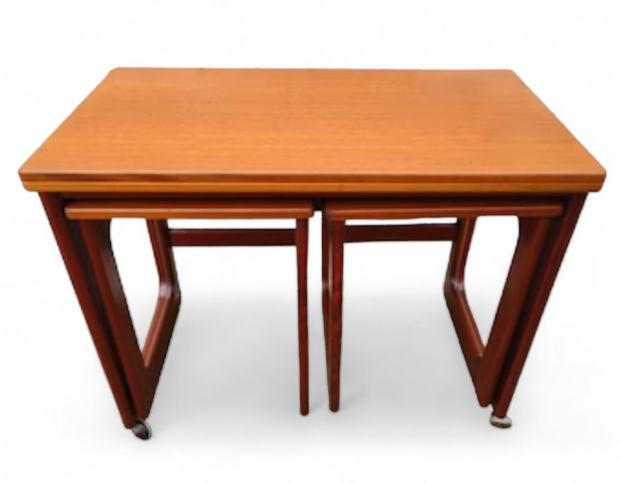 Mid Century Modern McIntosh Teak Extendable Table