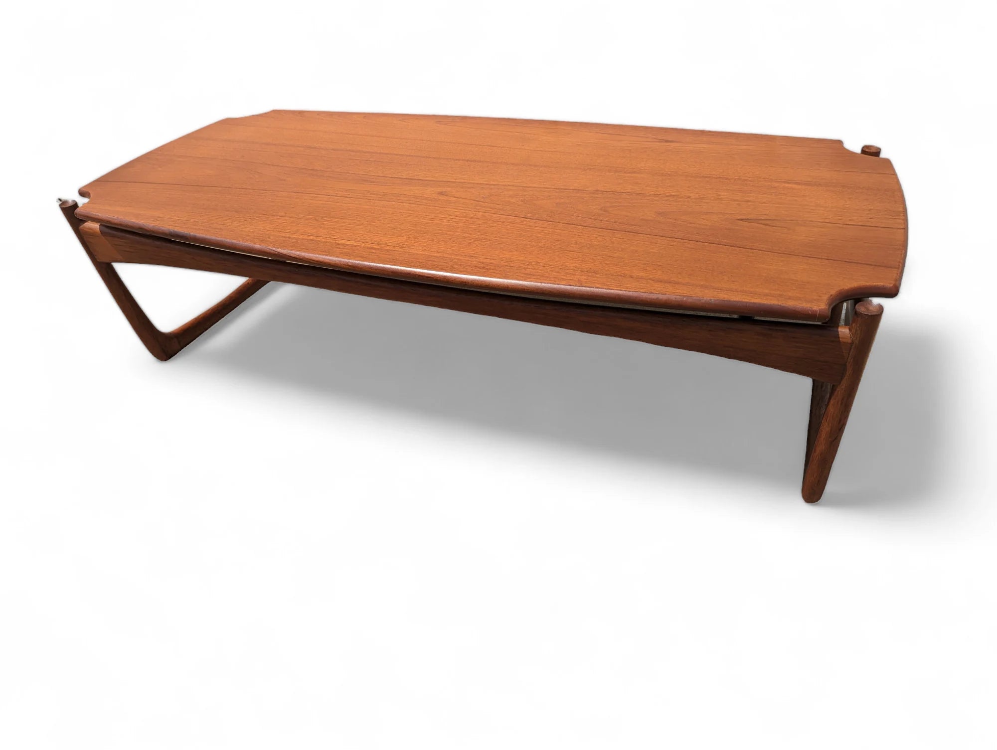 Mid Century Danish Modern Teak Coffee Table