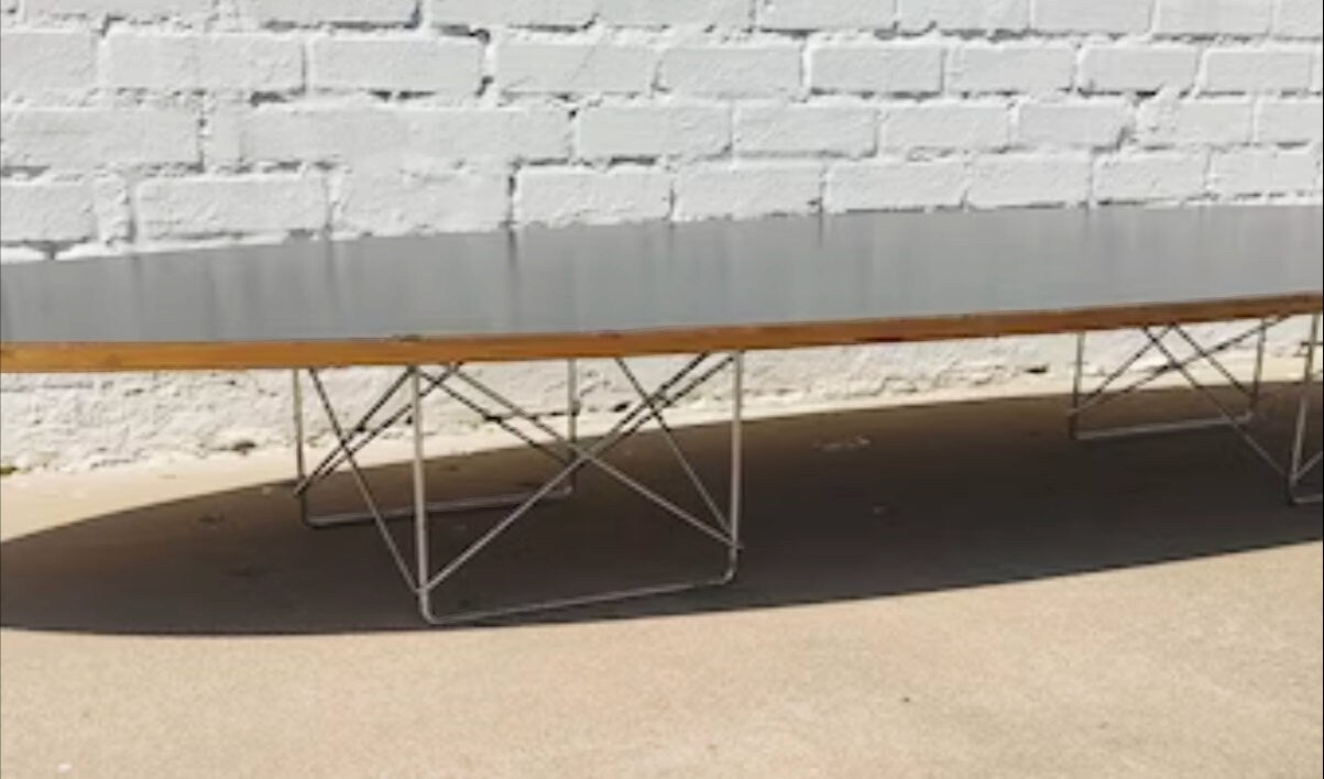 Mid Century Modern Herman Miller Elliptical Coffee Table