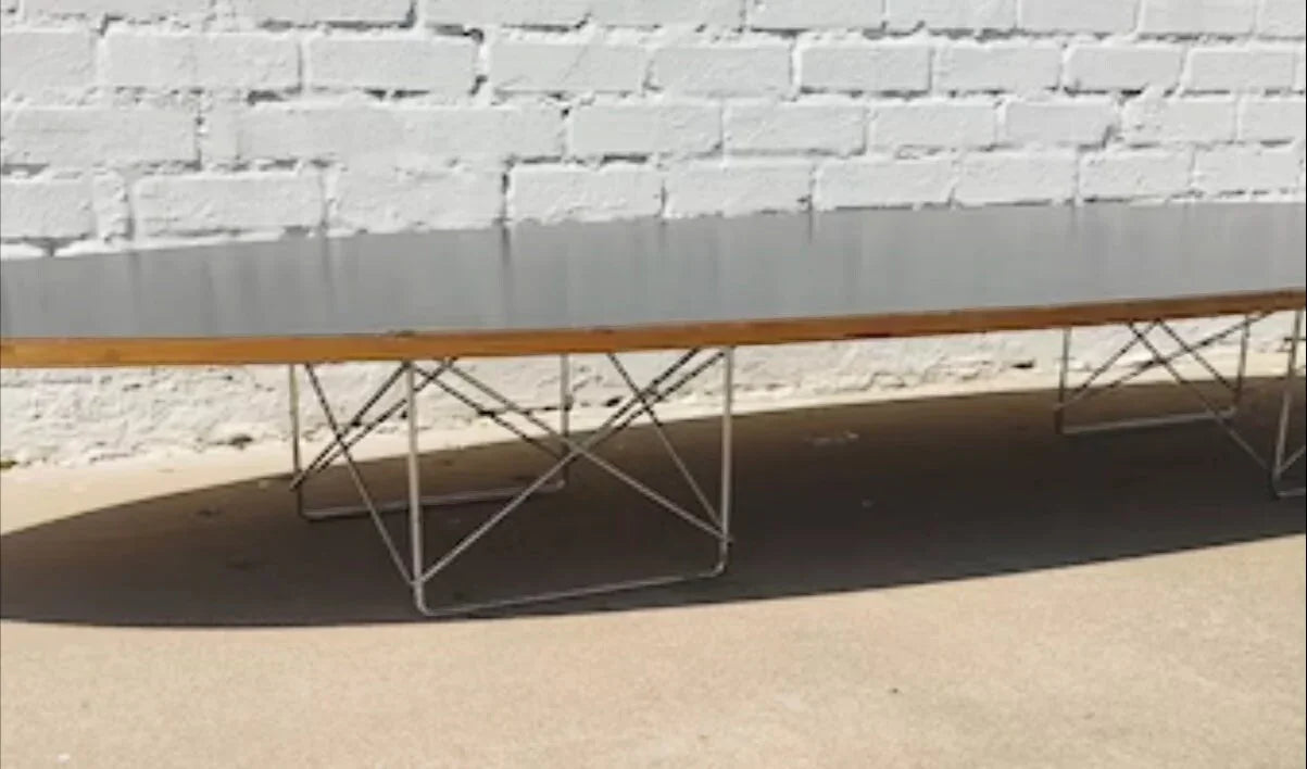 Mid Century Modern Herman Miller Elliptical Coffee Table