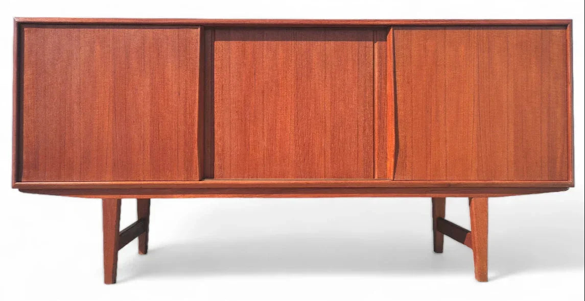 Mid Century Danish Modern Teak Credenza