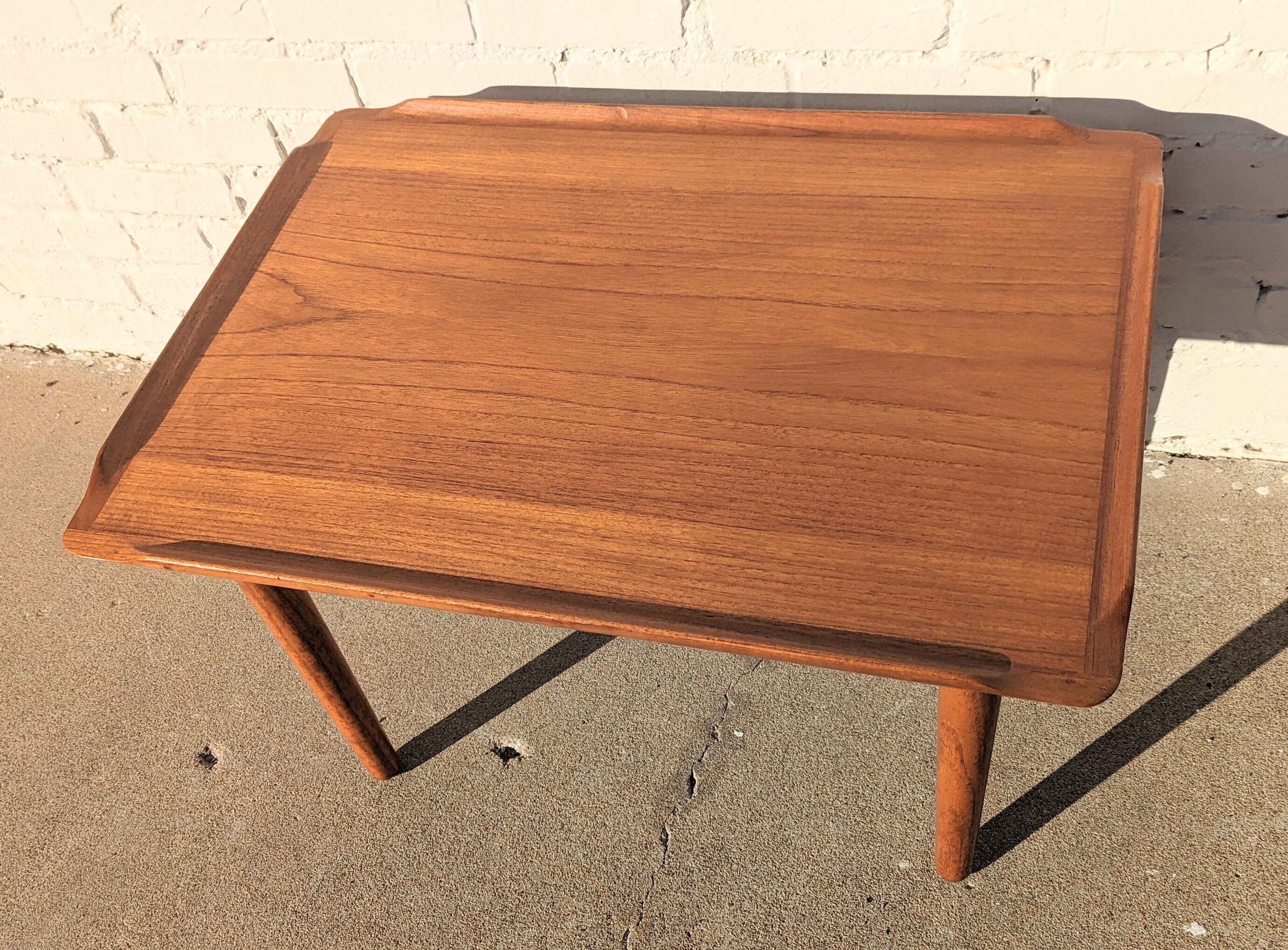 Mid Century Danish Modern Side Table by Poul Jensen
