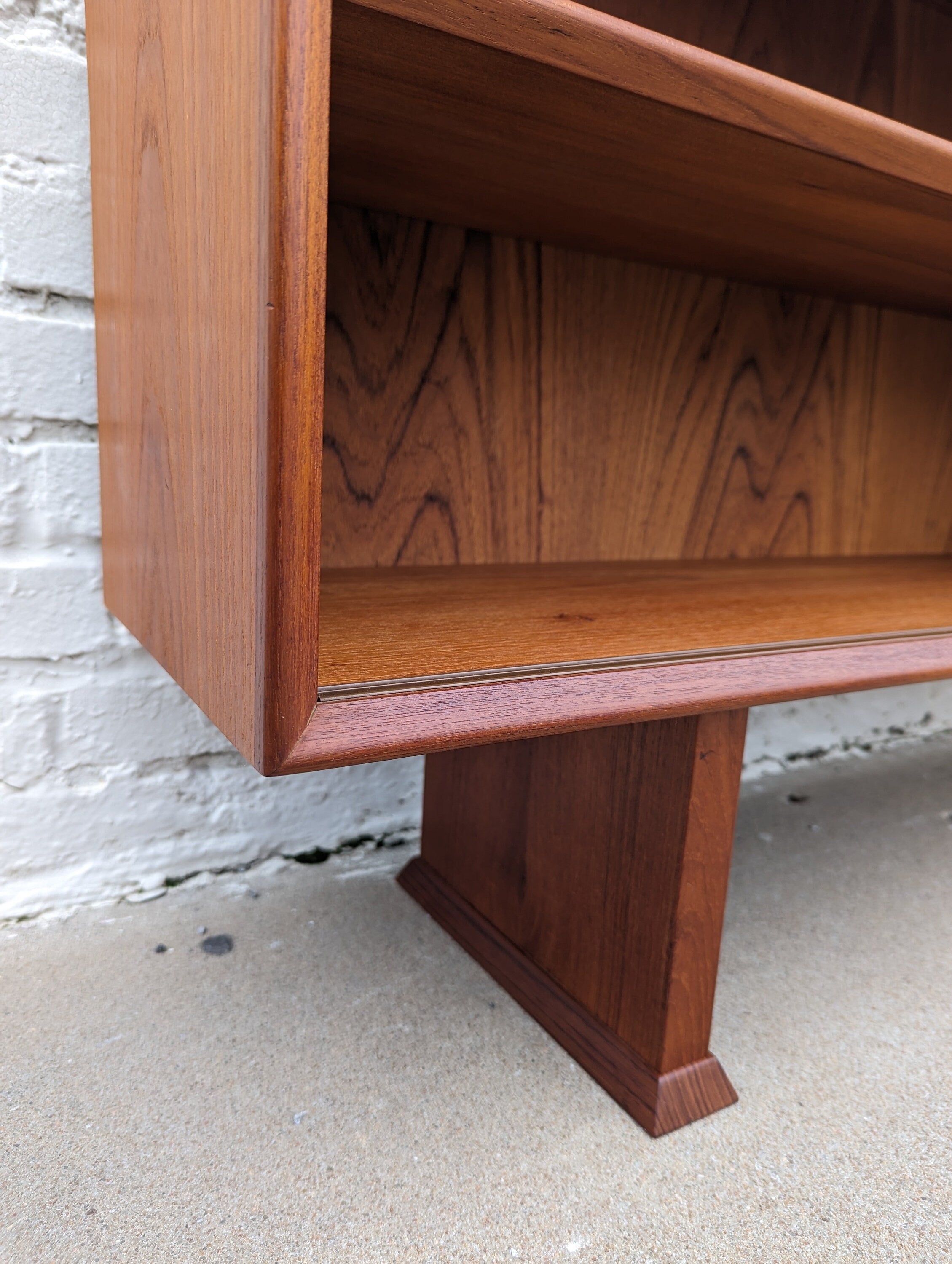 Mid Century Danish Modern Teak Bookcase