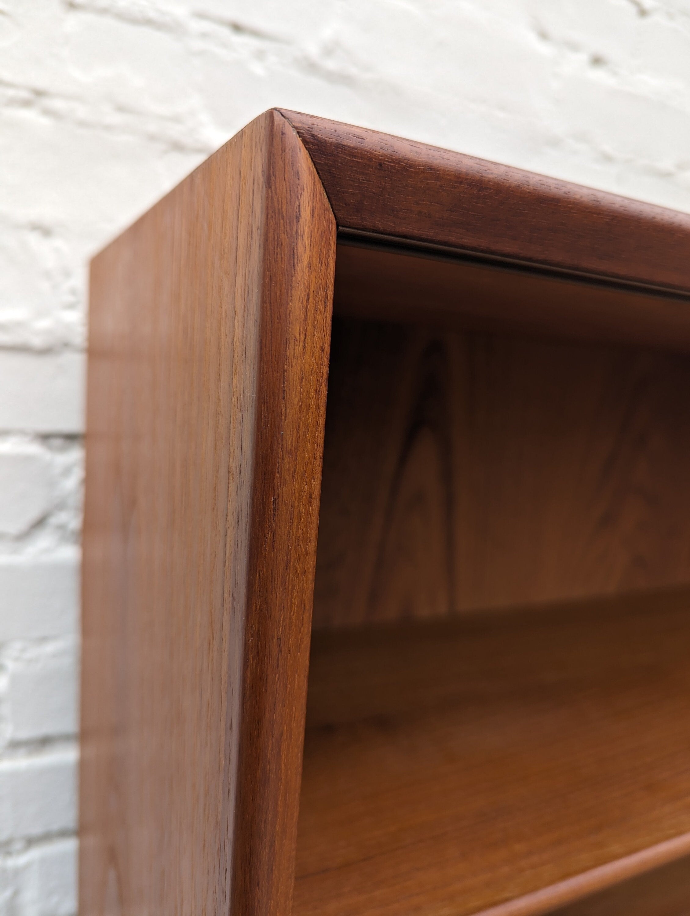 Mid Century Danish Modern Teak Bookcase