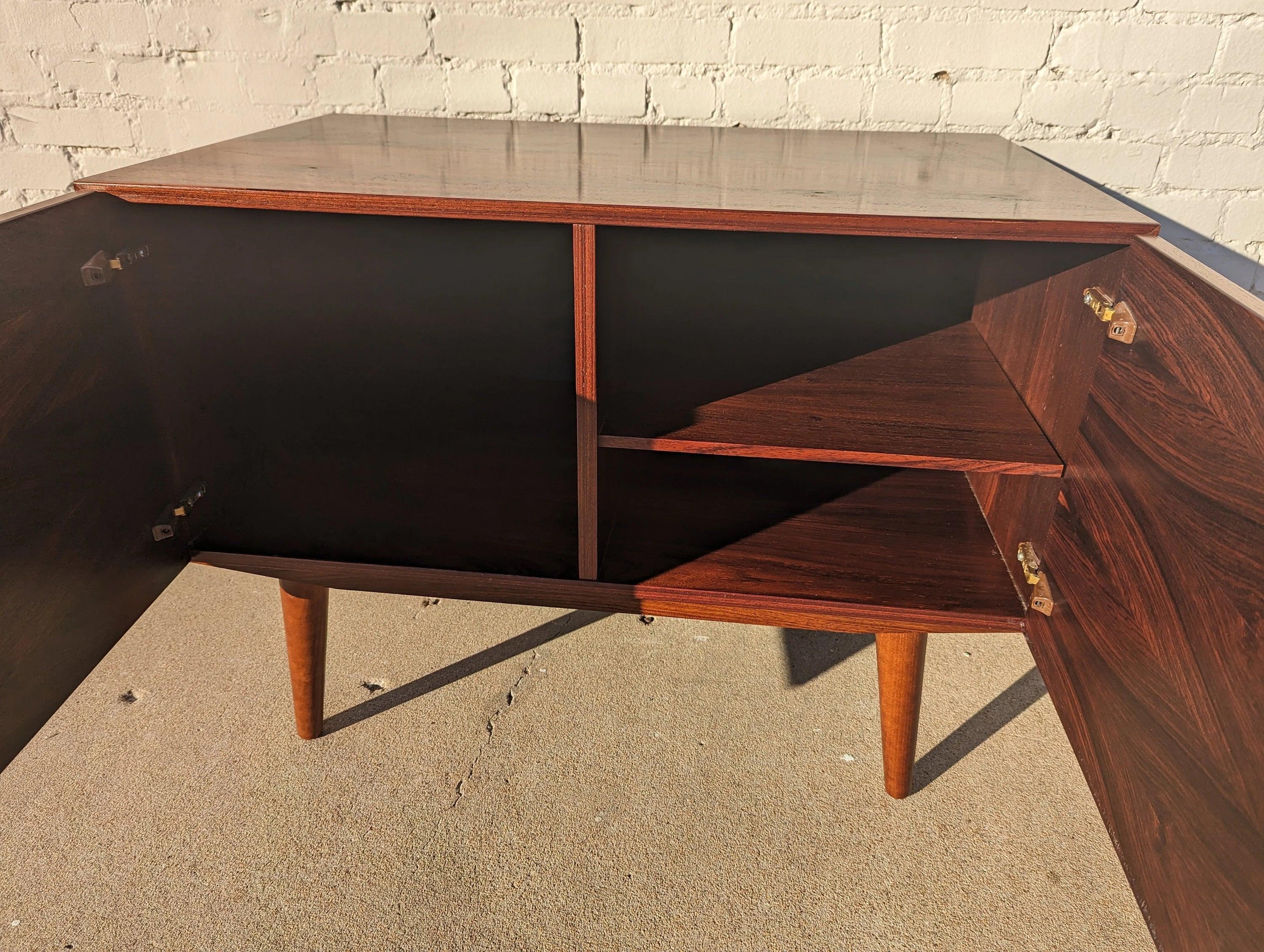 Mid Century Danish Modern Kofod Larsen Rosewood Cabinet