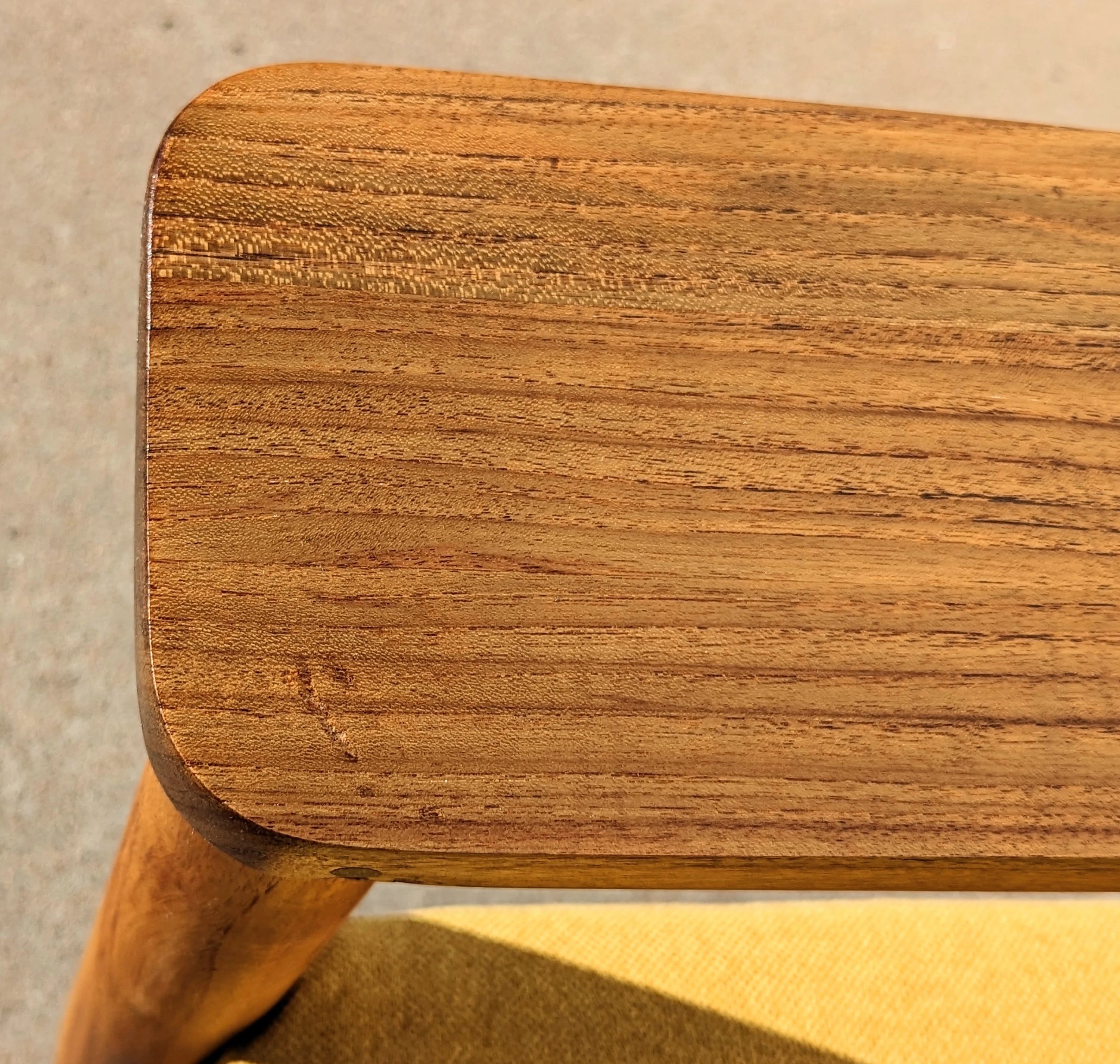 Mid Century Danish Modern Solid Teak Sofa