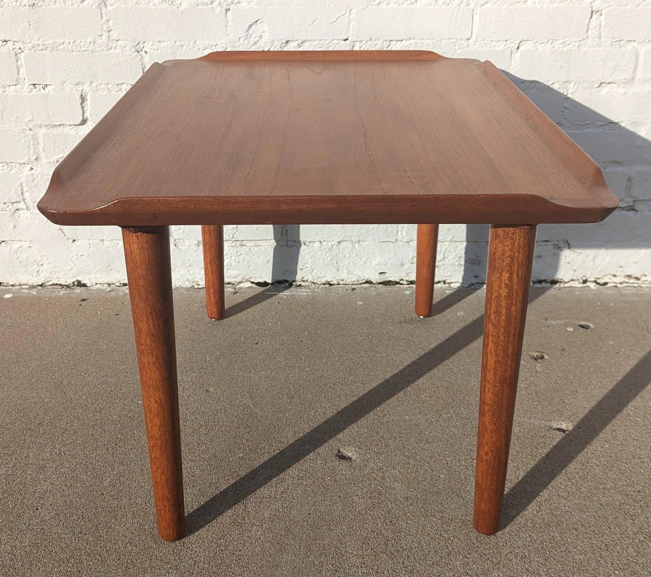 Mid Century Danish Modern Side Table by Poul Jensen