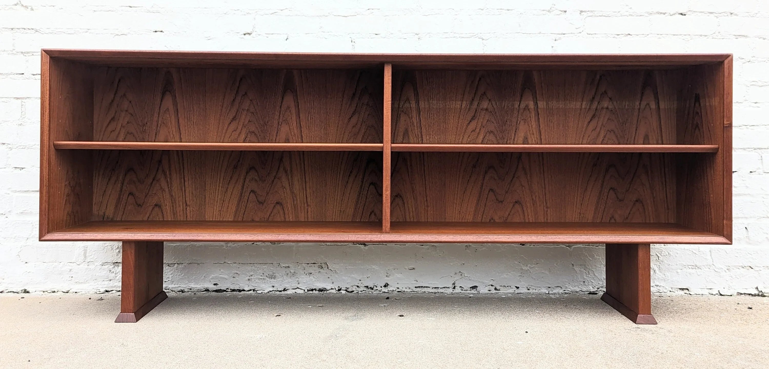 Mid Century Danish Modern Teak Bookcase