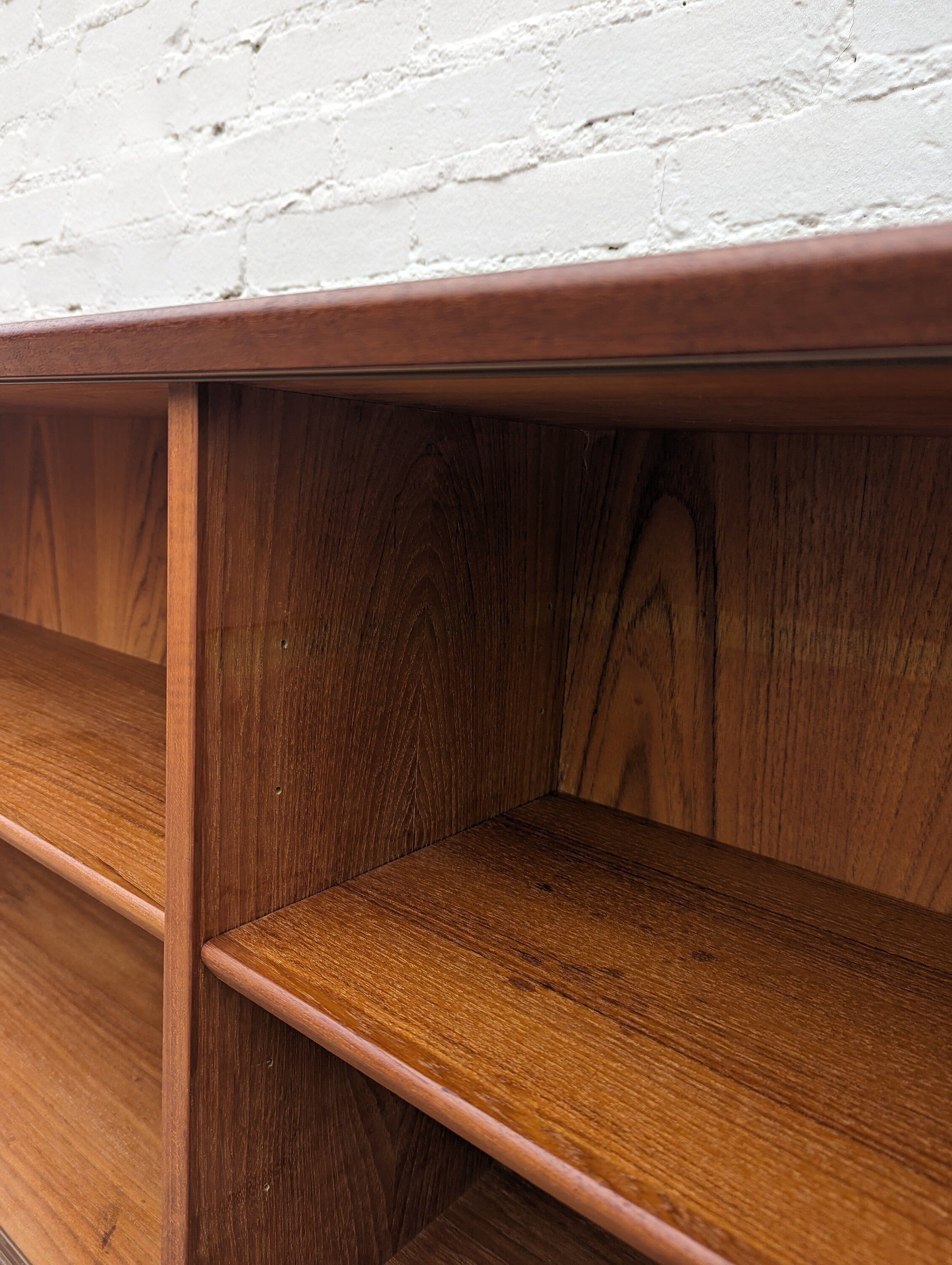 Mid Century Danish Modern Teak Bookcase