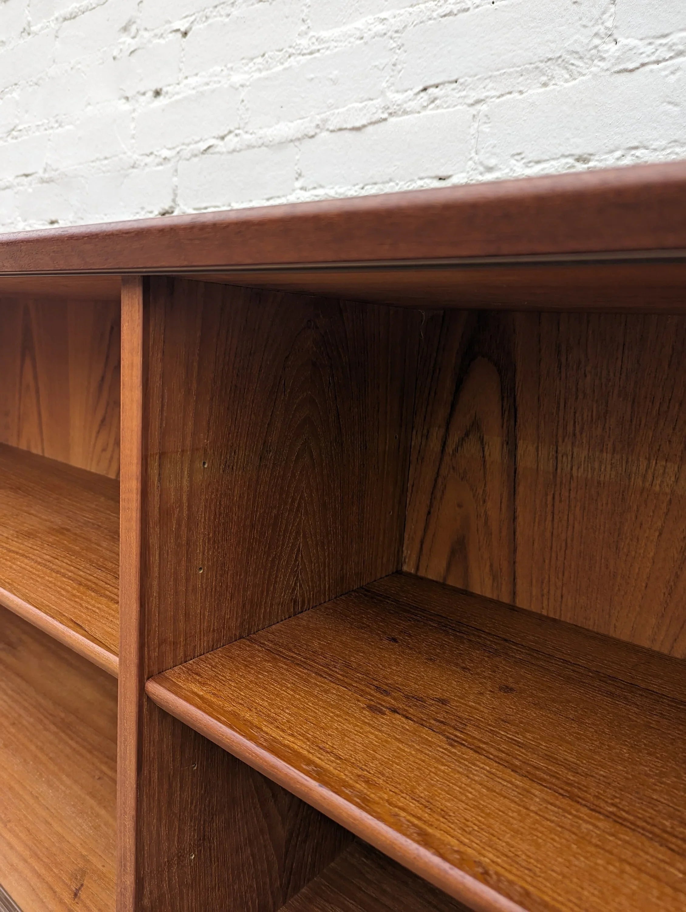 Mid Century Danish Modern Teak Bookcase