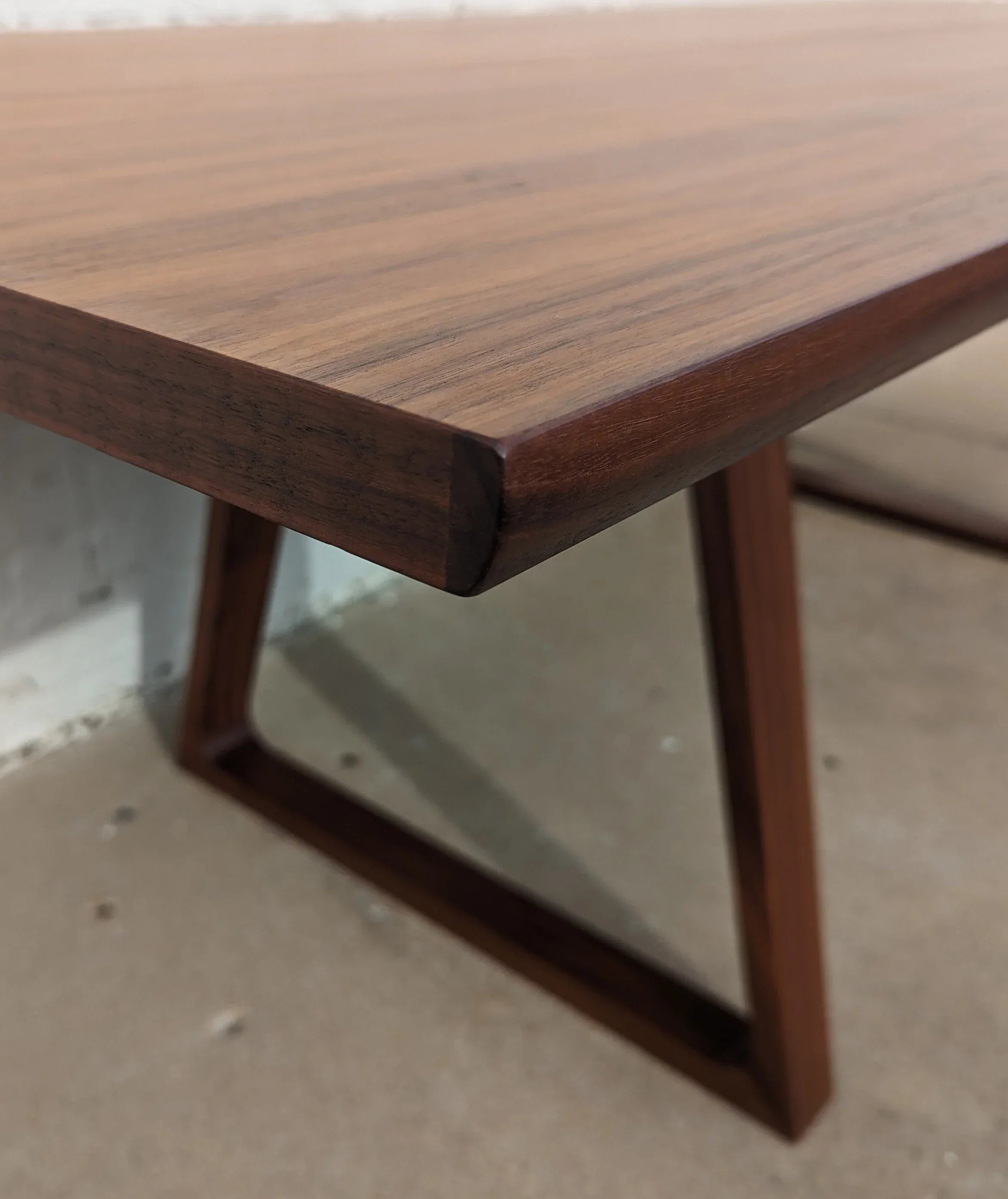 Mid Century Modern Skovby Plank Dining Table