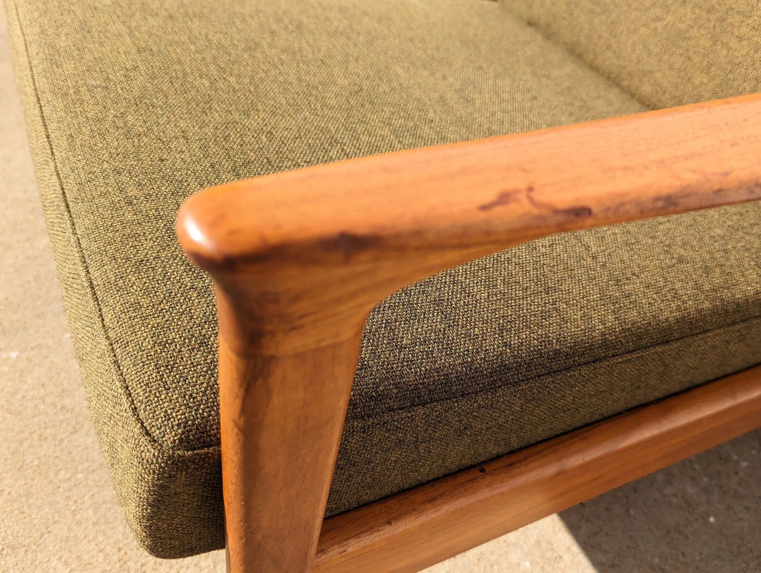 Mid Century Danish Modern Folke Ohlsson Sofa for Bodafors